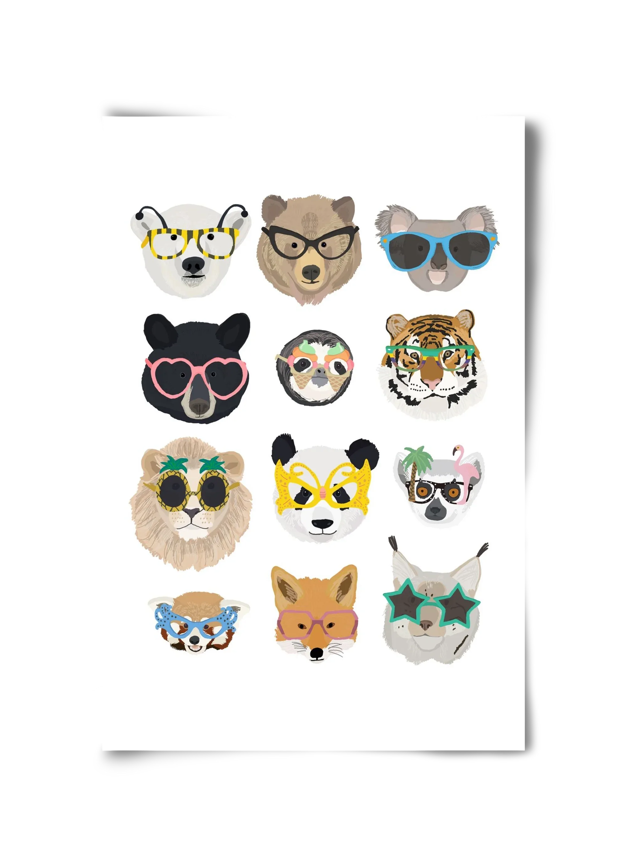 Big Cats in Glasses - artbridge