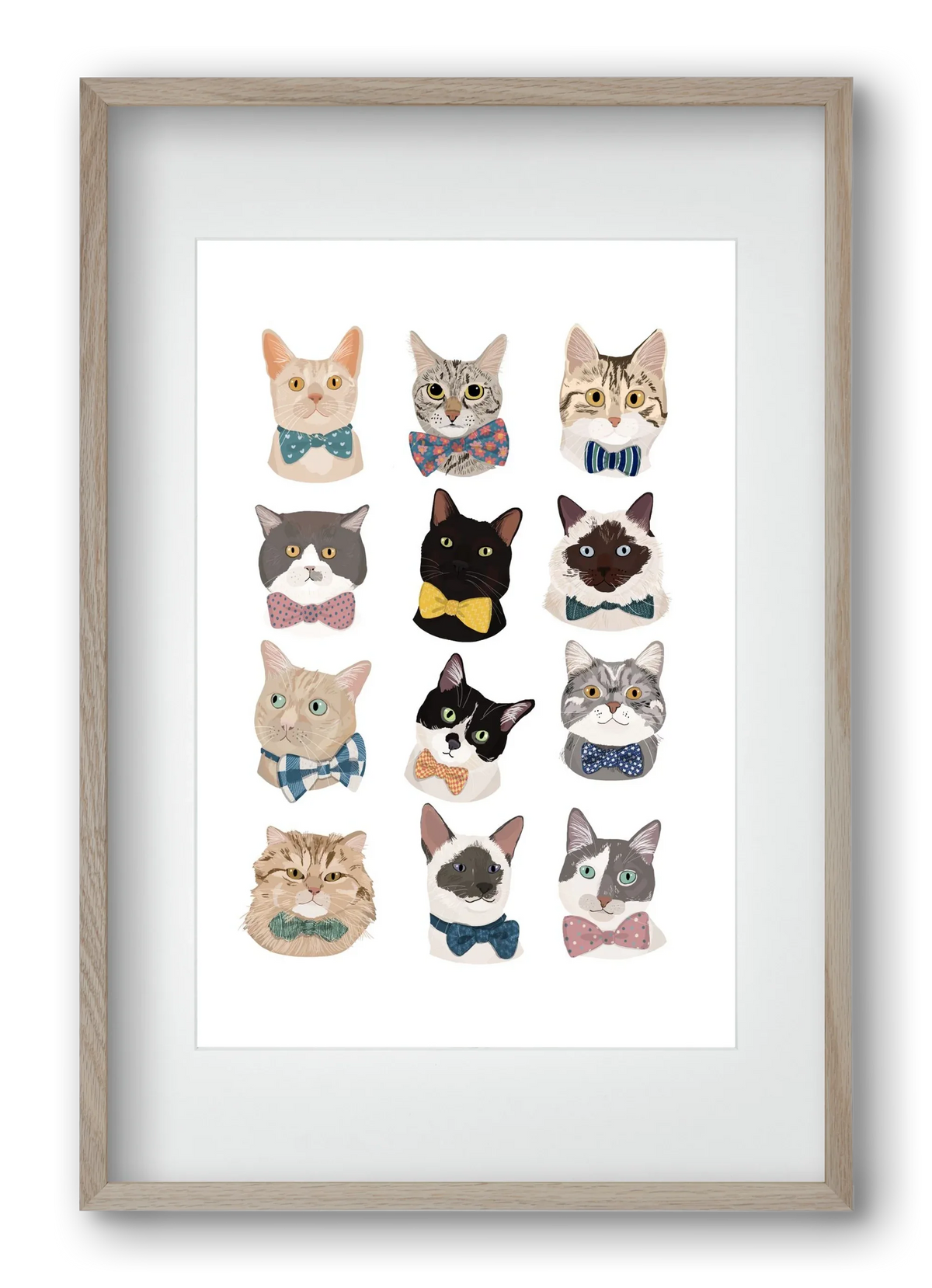 Cats in Bowtie - artbridge