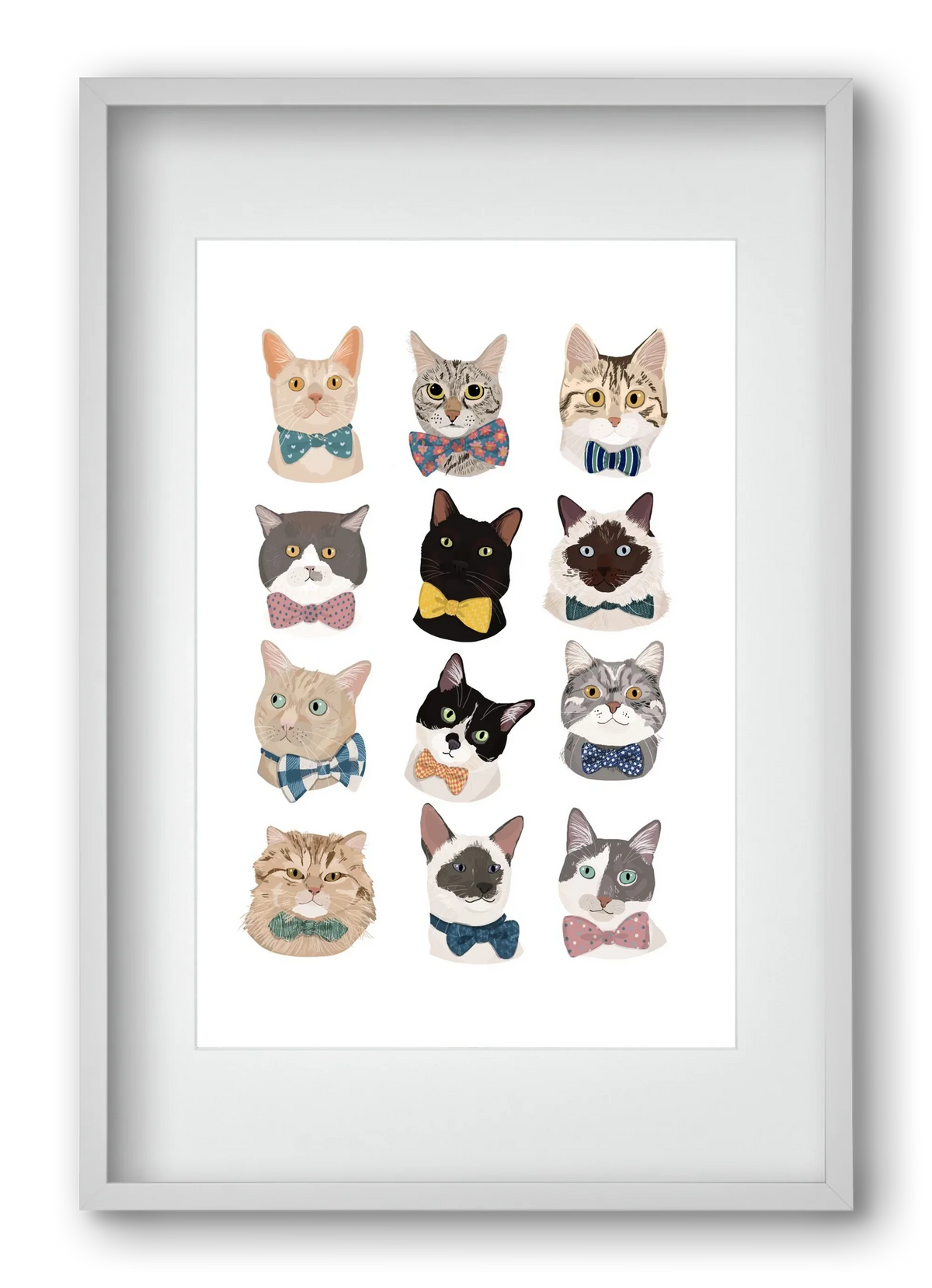 Cats in Bowtie - artbridge
