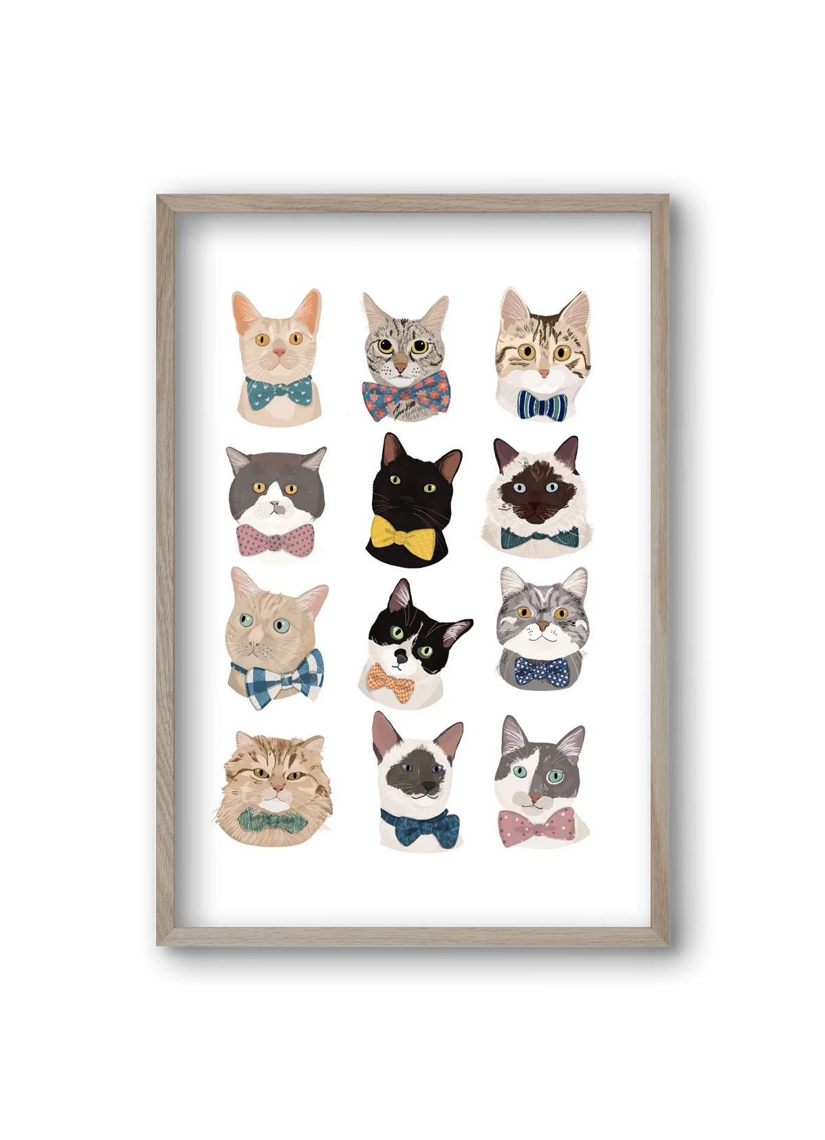 Cats in Bowtie - artbridge