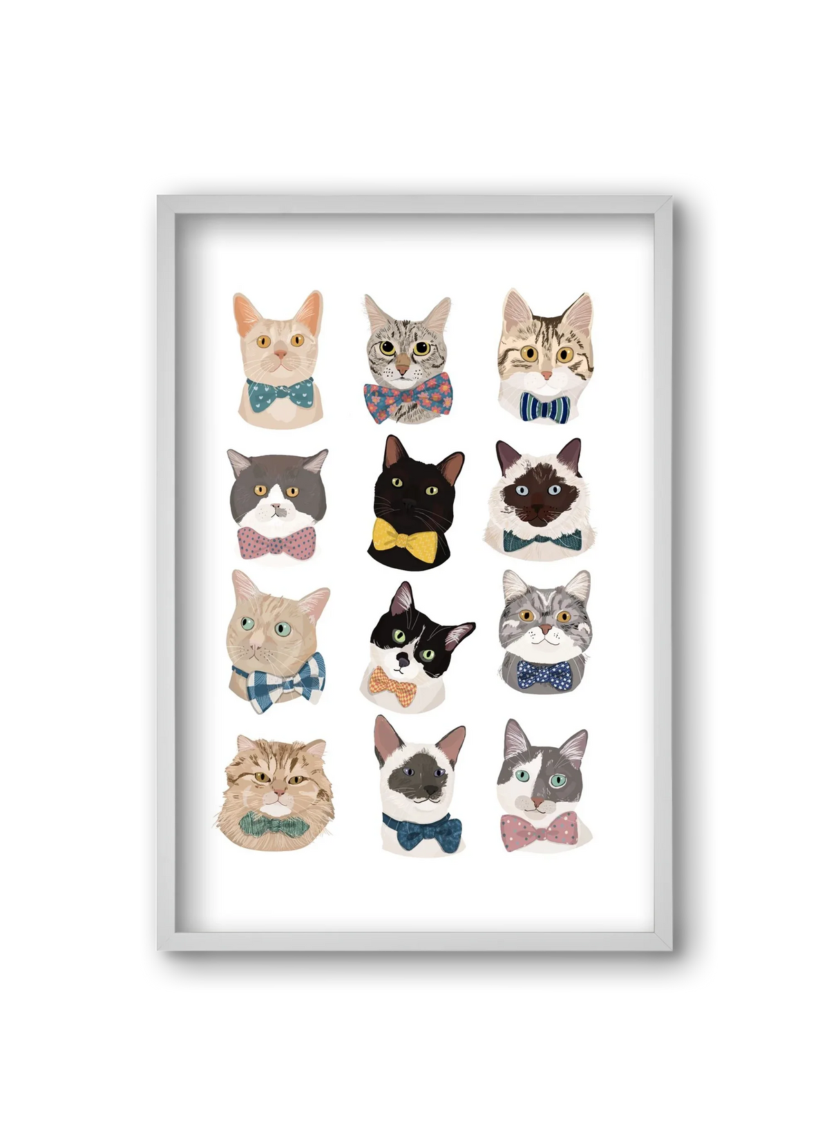 Cats in Bowtie - artbridge