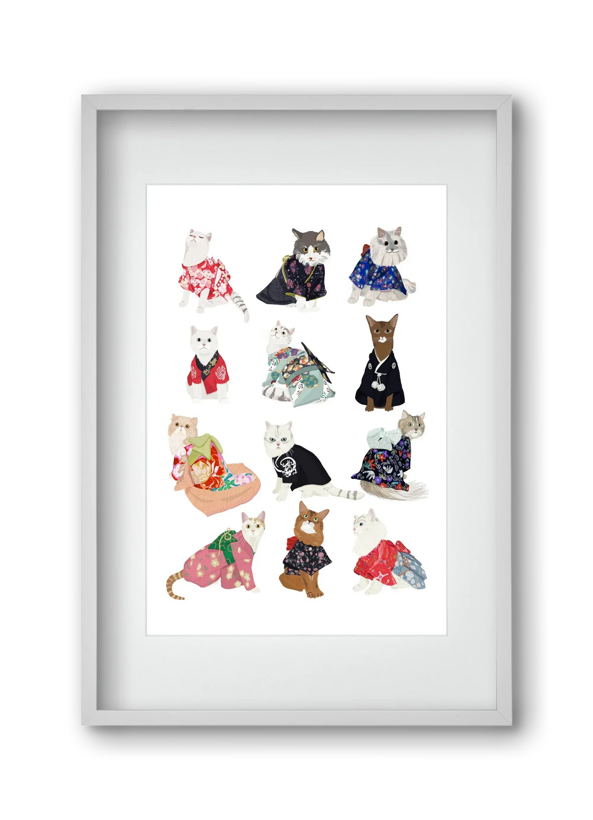 Cats in Kimono - artbridge
