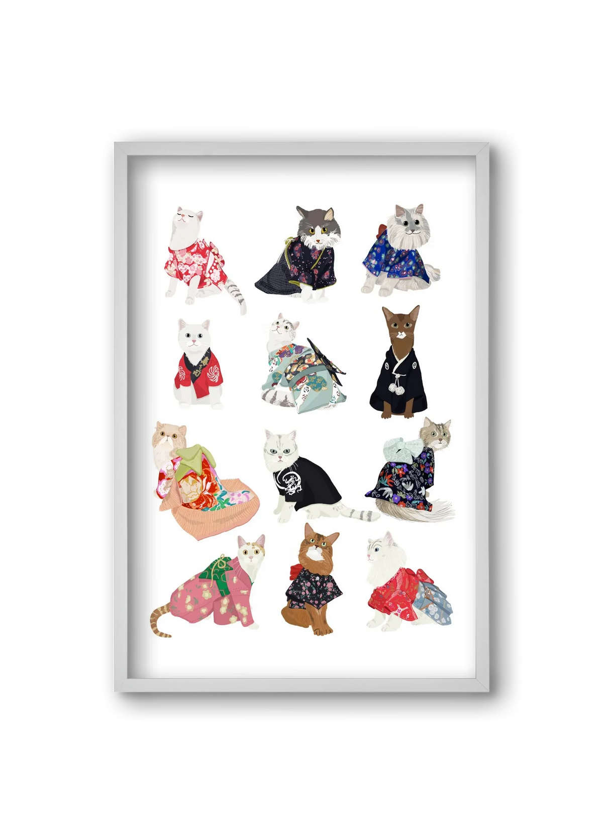 Cats in Kimono - artbridge
