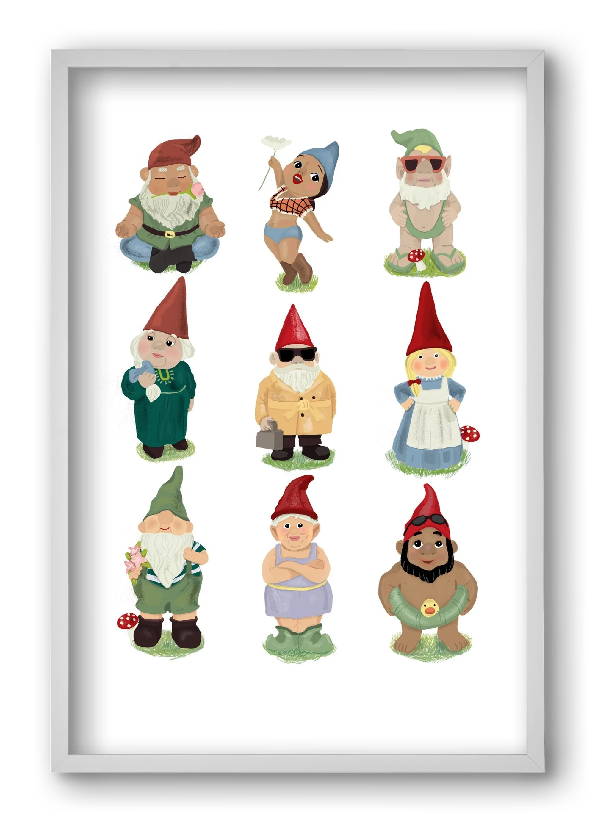 Garden gnomes - artbridge