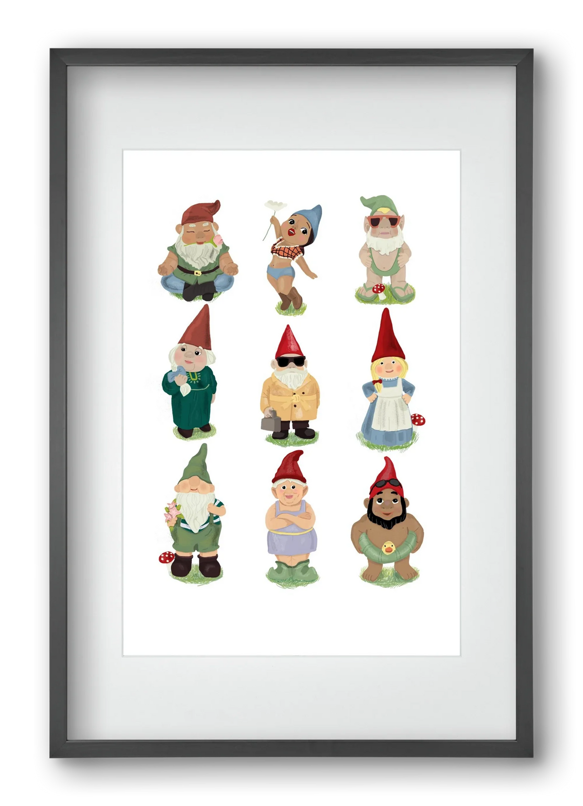 Garden gnomes - artbridge