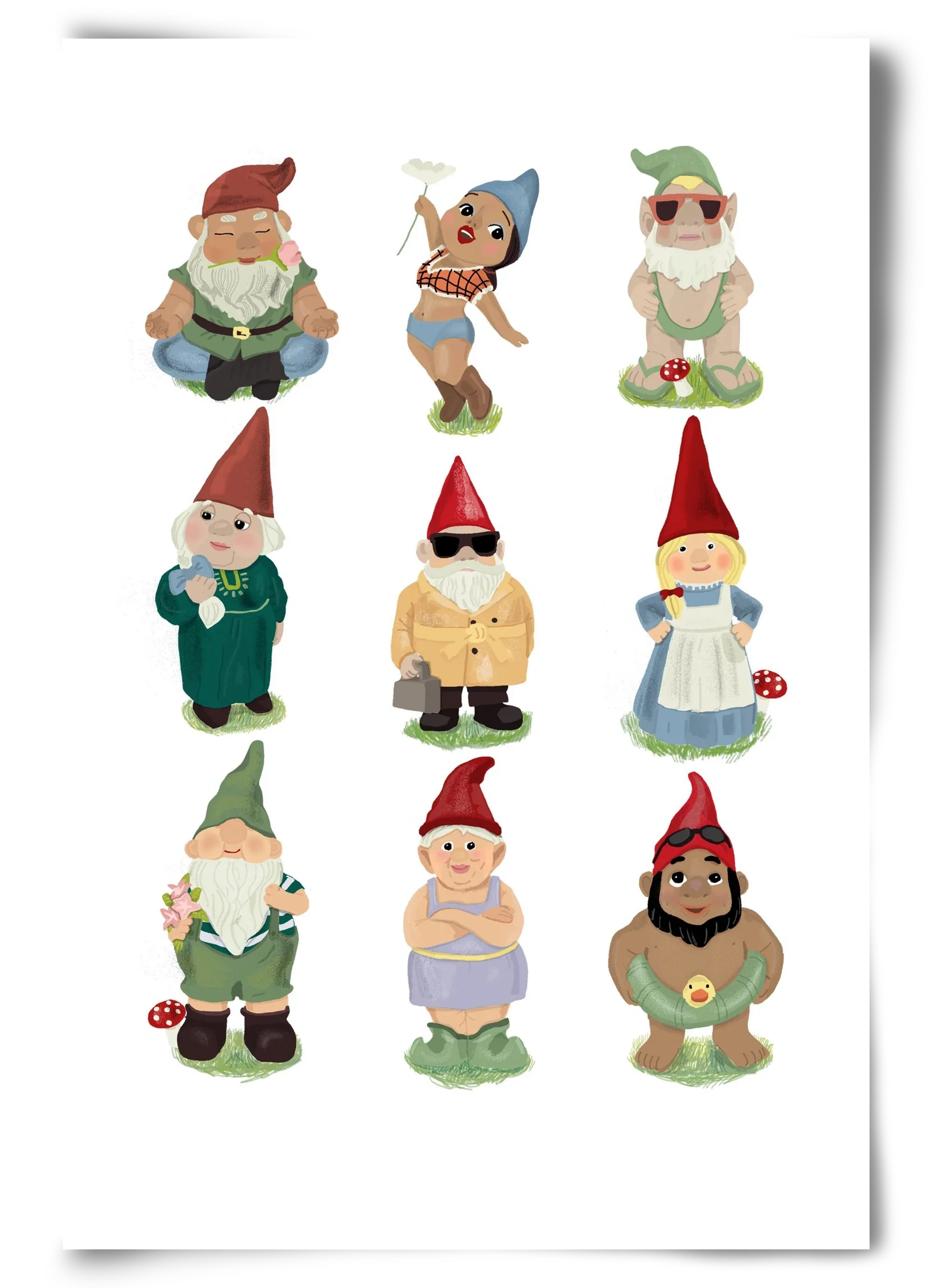 Garden gnomes - artbridge
