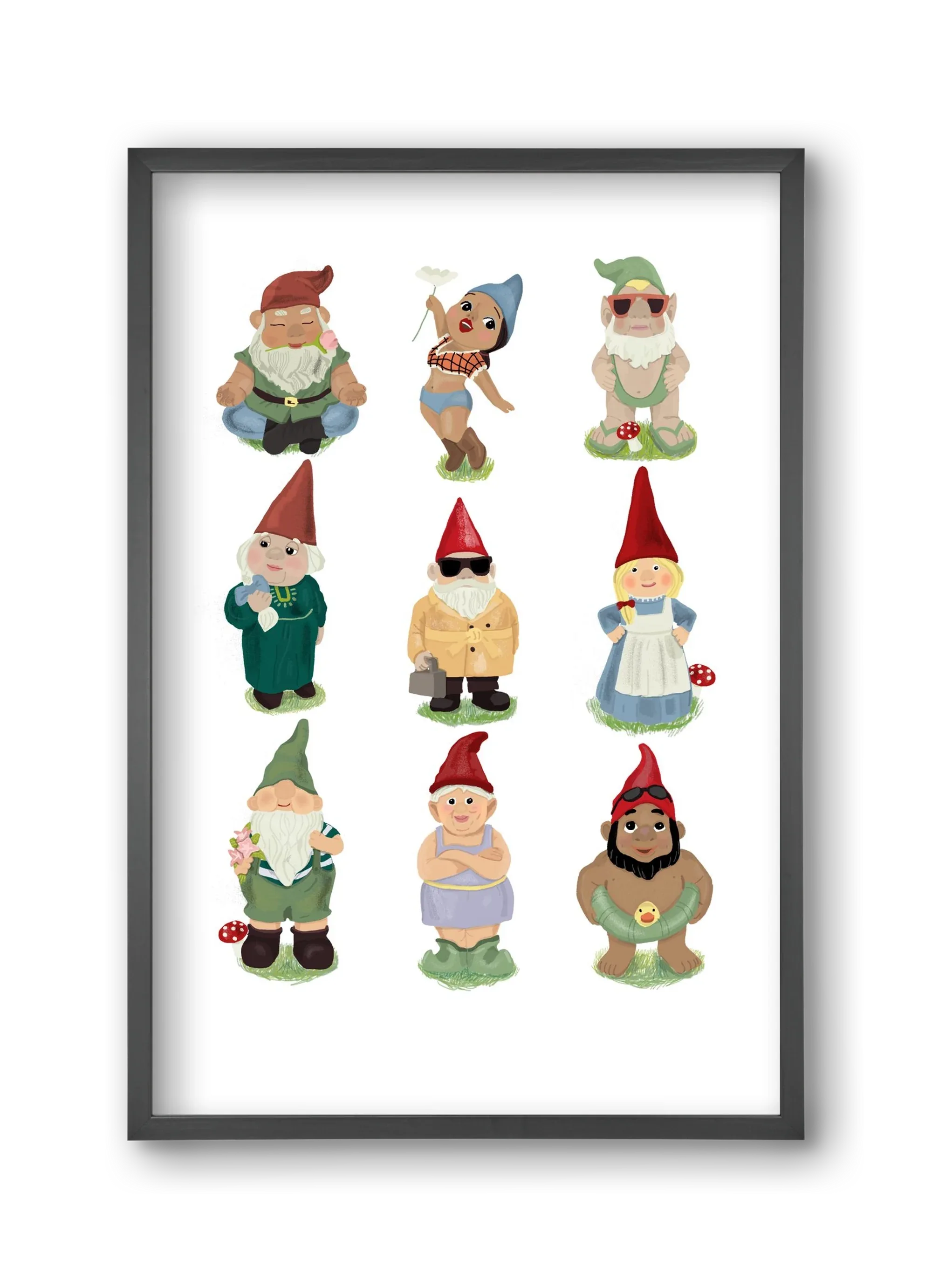 Garden gnomes - artbridge
