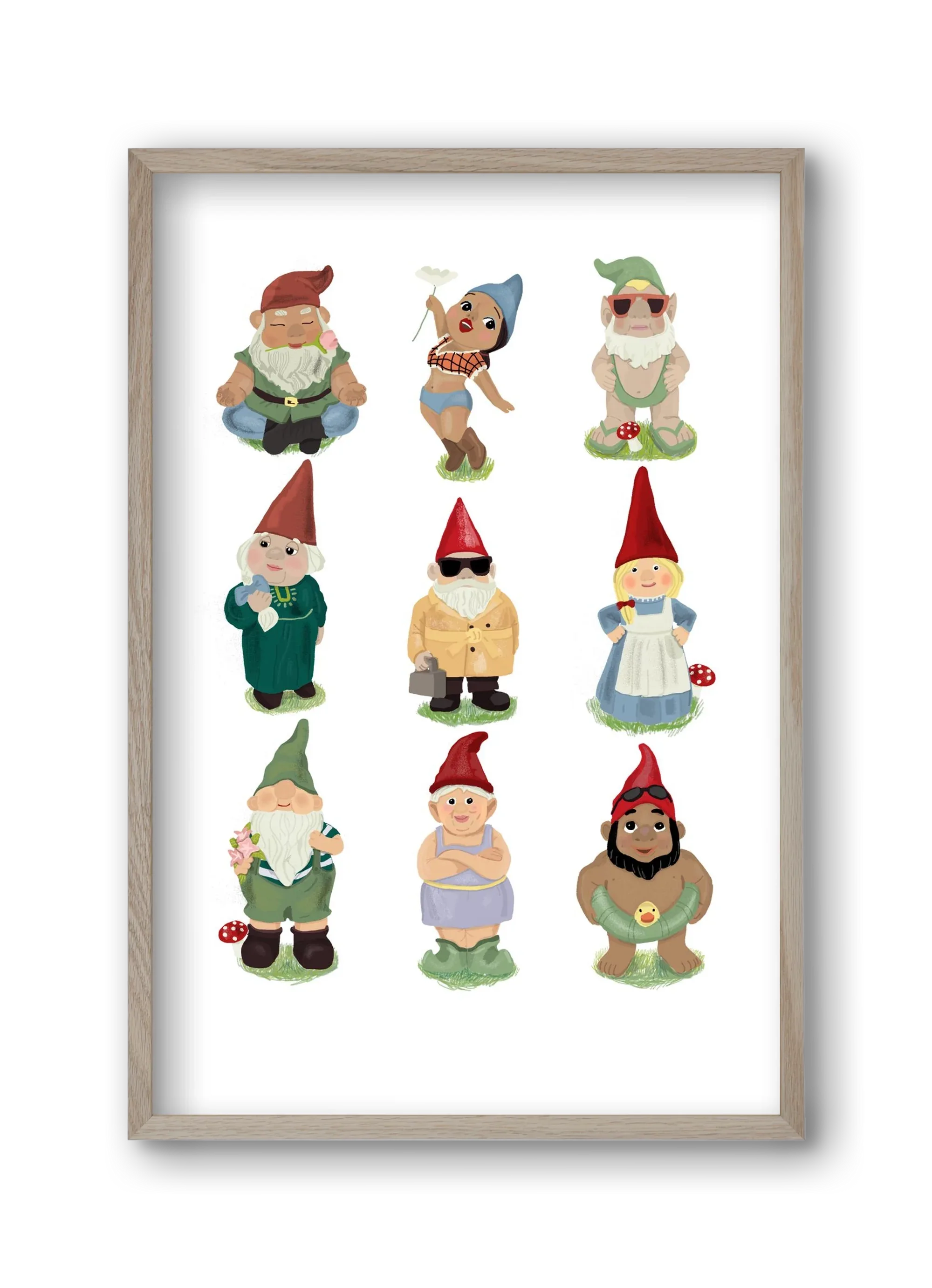 Garden gnomes - artbridge