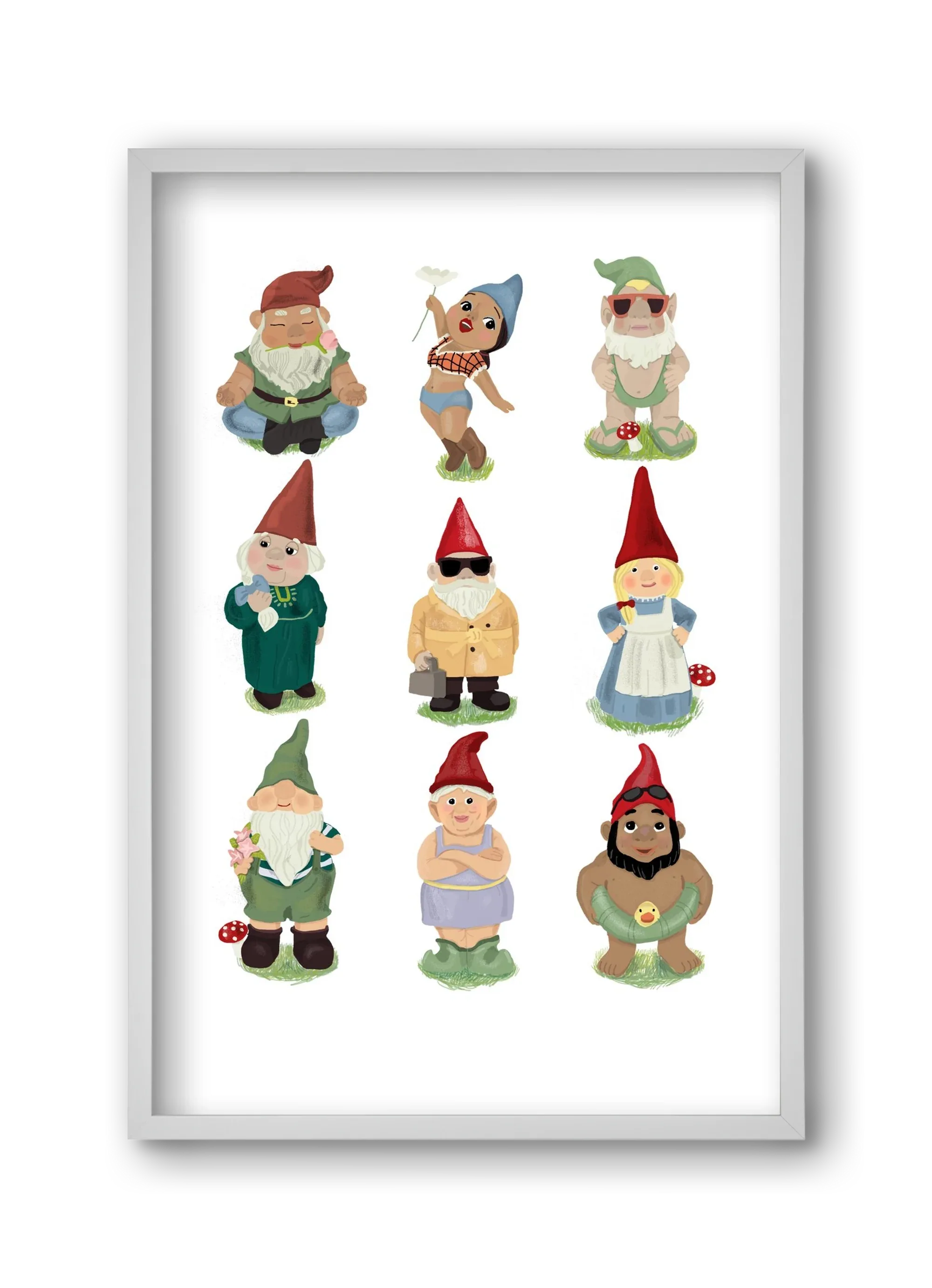 Garden gnomes - artbridge