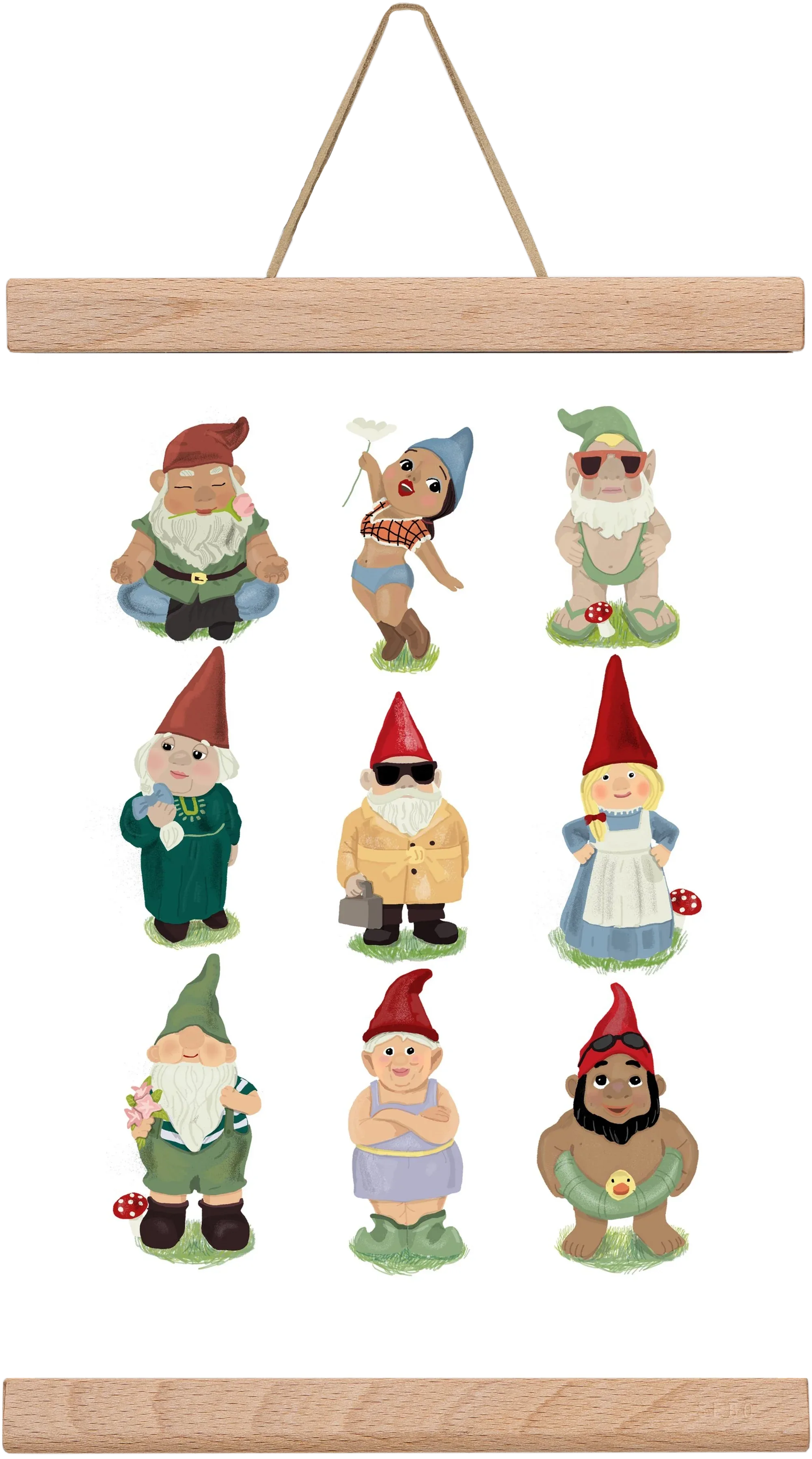 Garden gnomes - artbridge