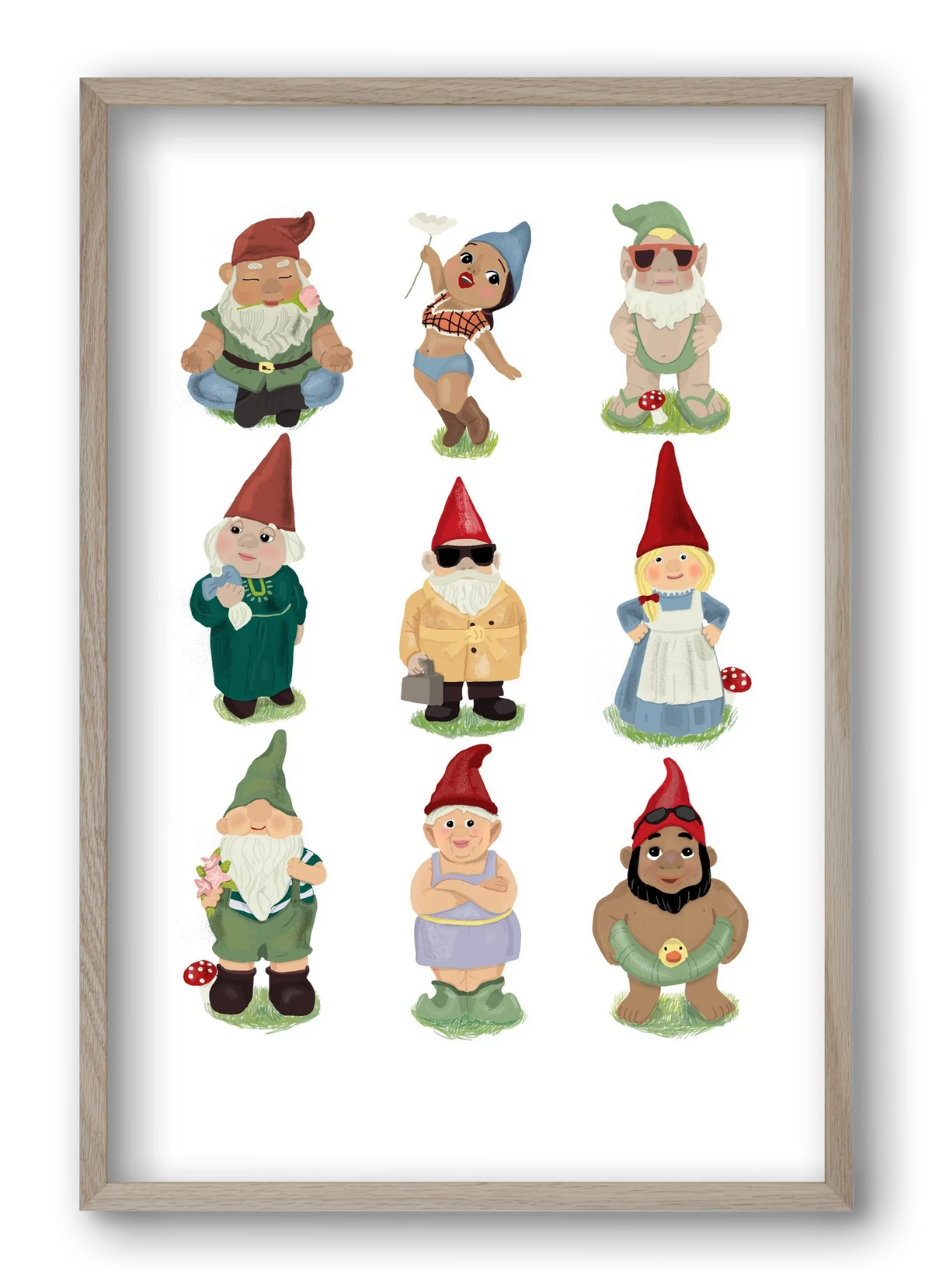 Garden gnomes - artbridge