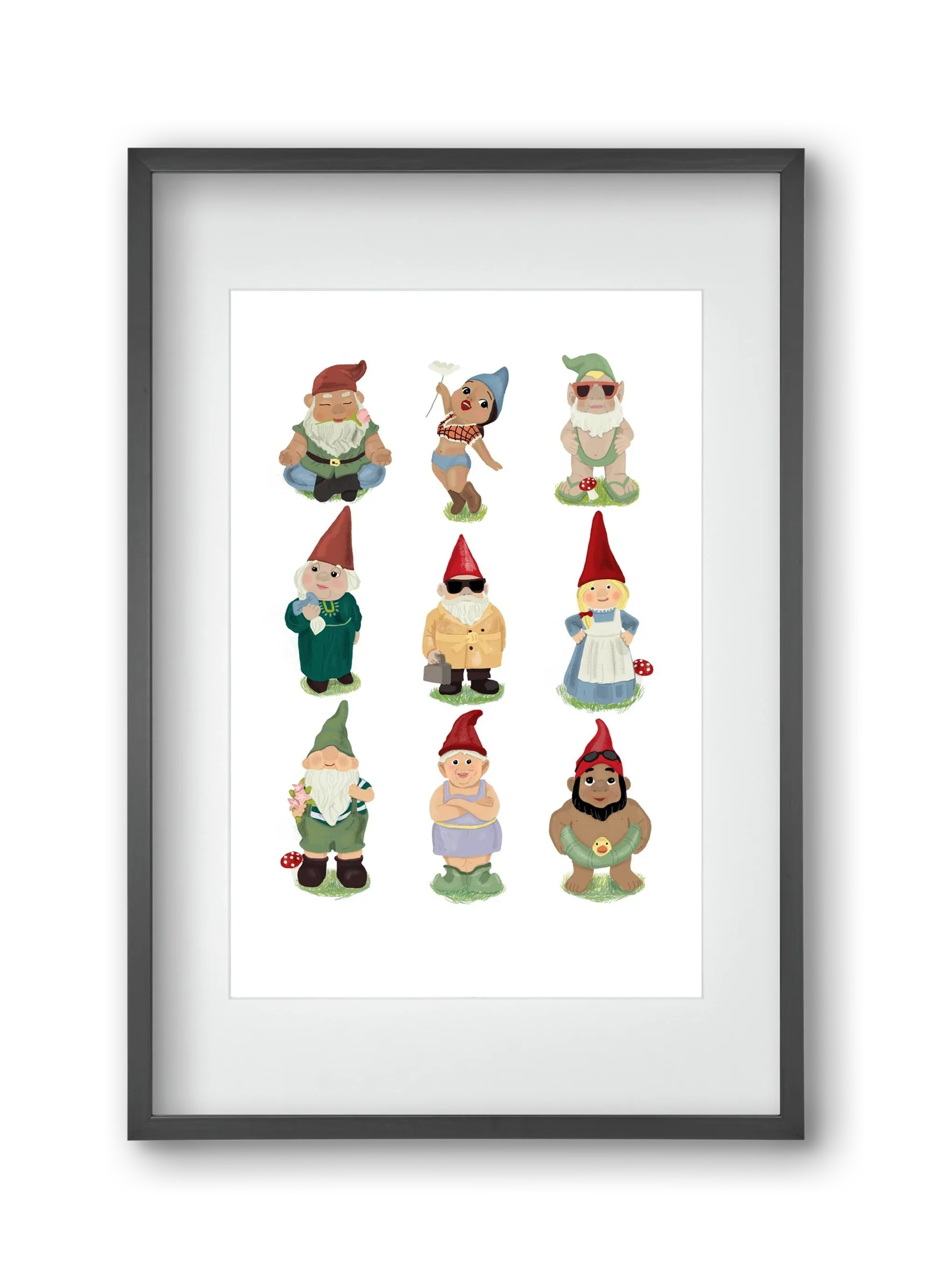 Garden gnomes - artbridge