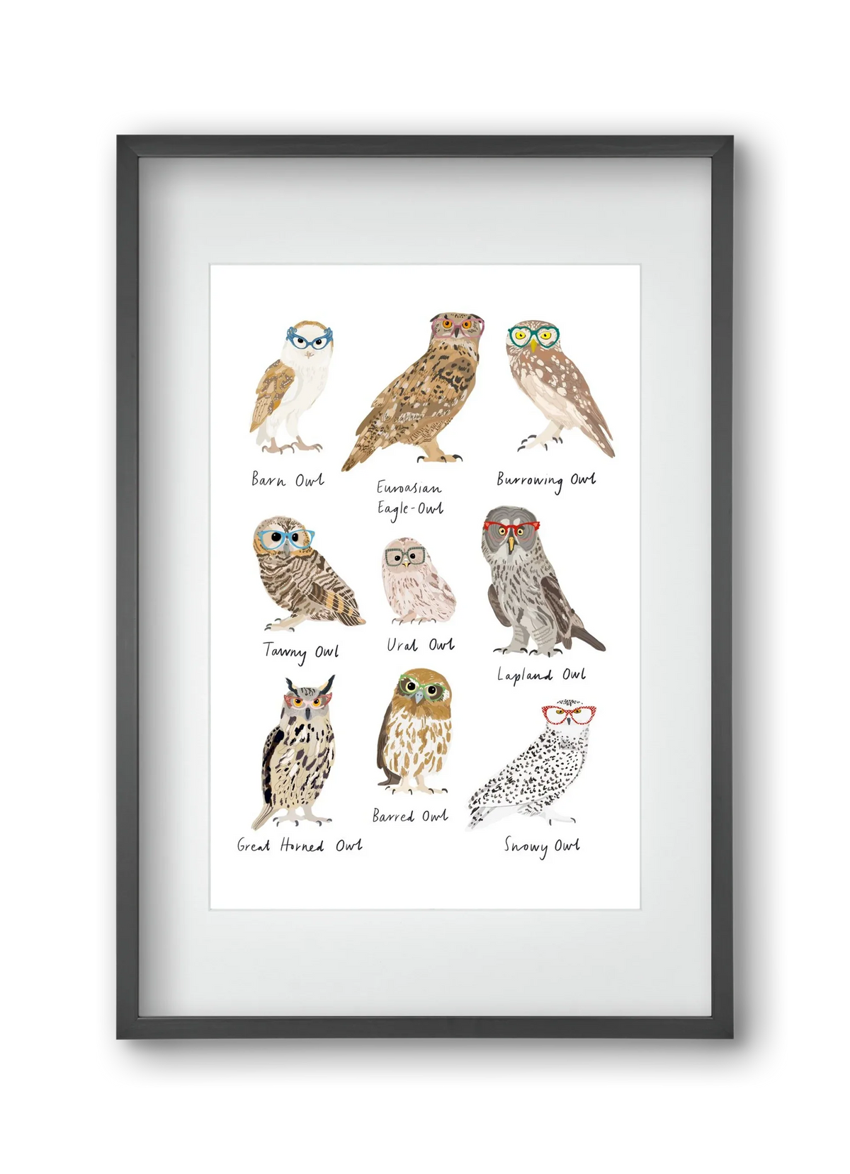 Owls in Glasses - artbridge