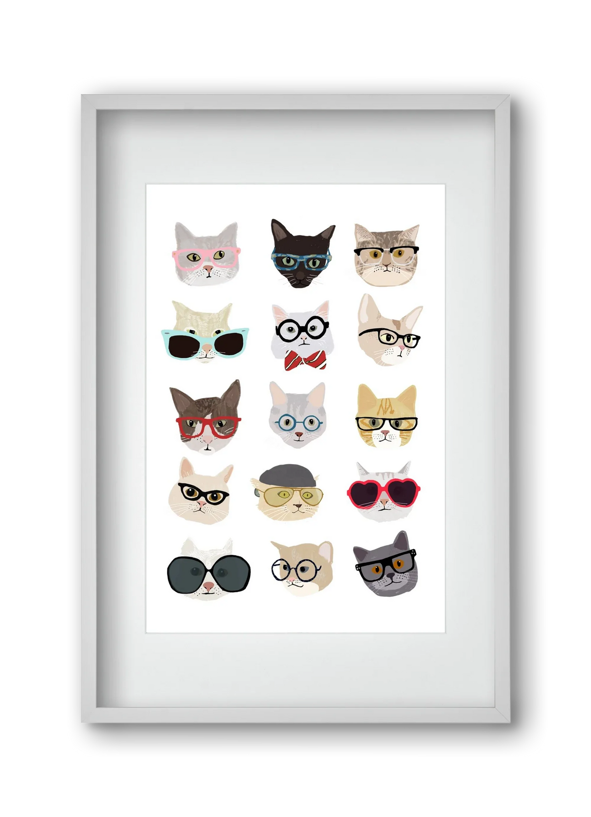 Cats in Glasses - artbridge
