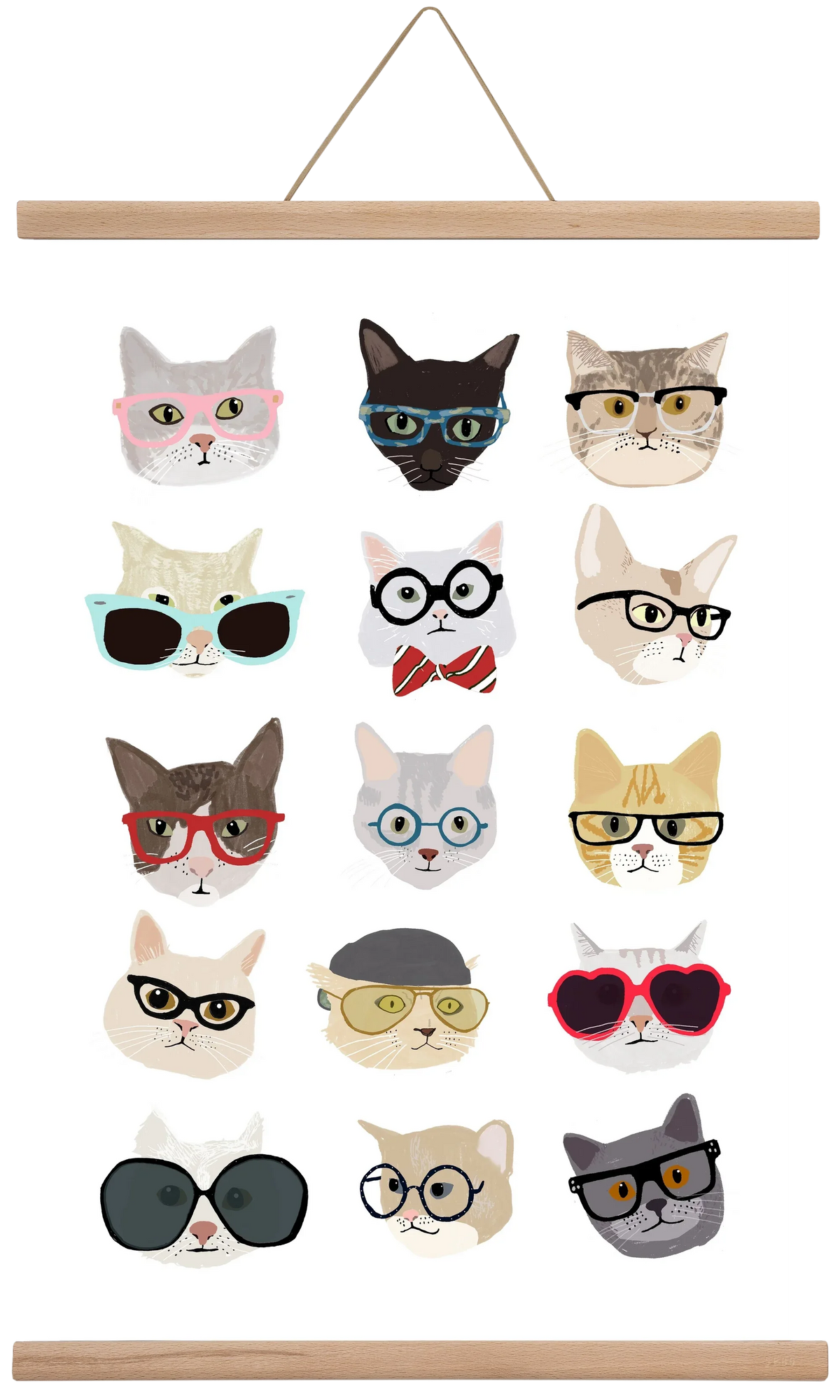 Cats in Glasses - artbridge