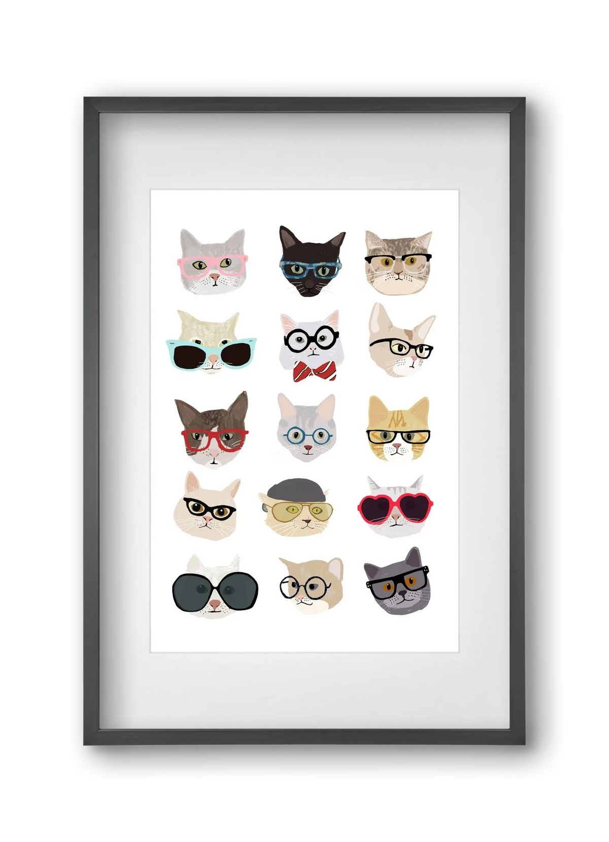 Cats in Glasses - artbridge