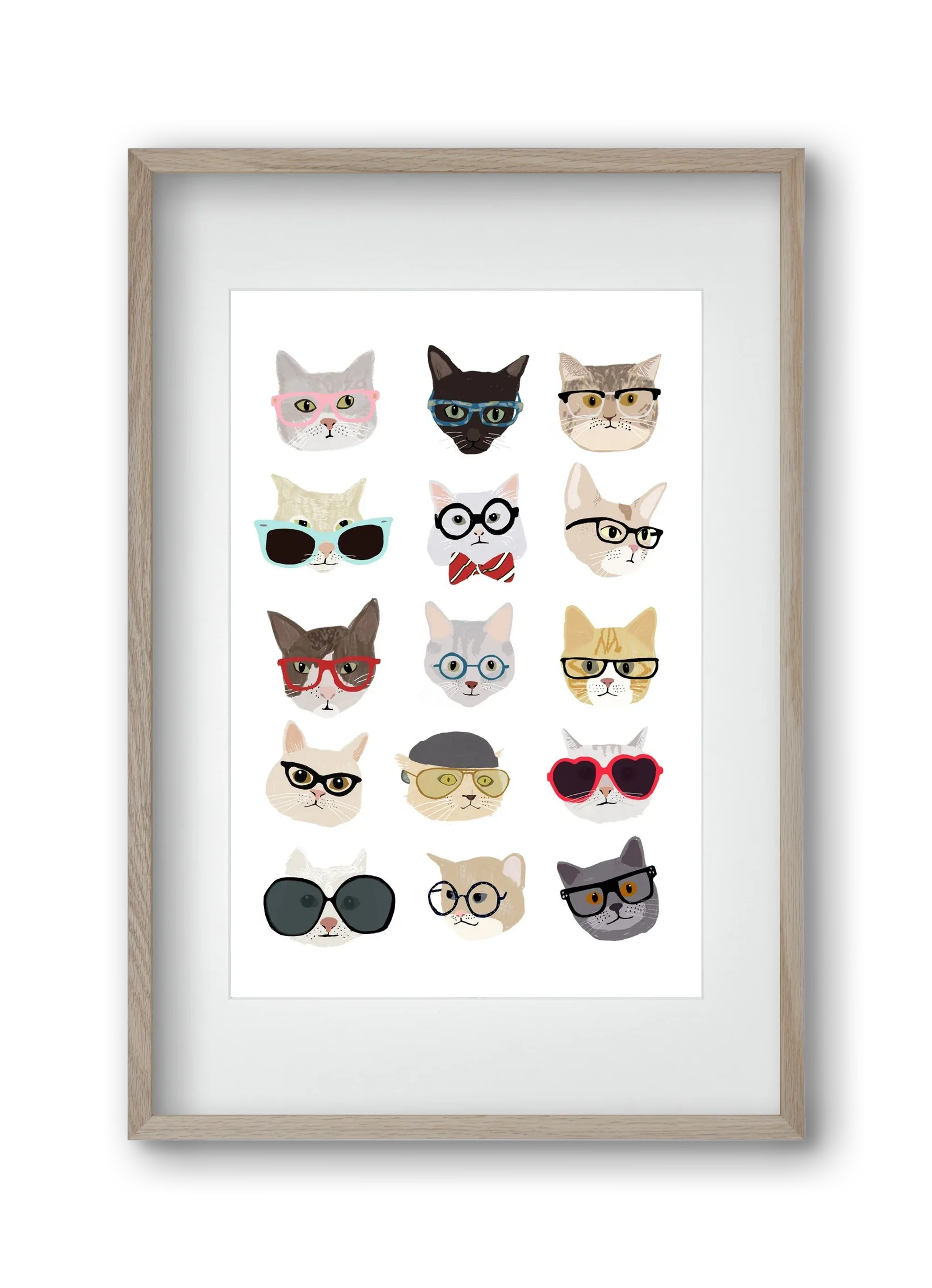 Cats in Glasses - artbridge