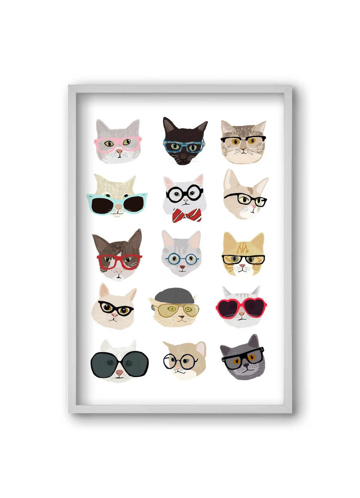 Cats in Glasses - artbridge