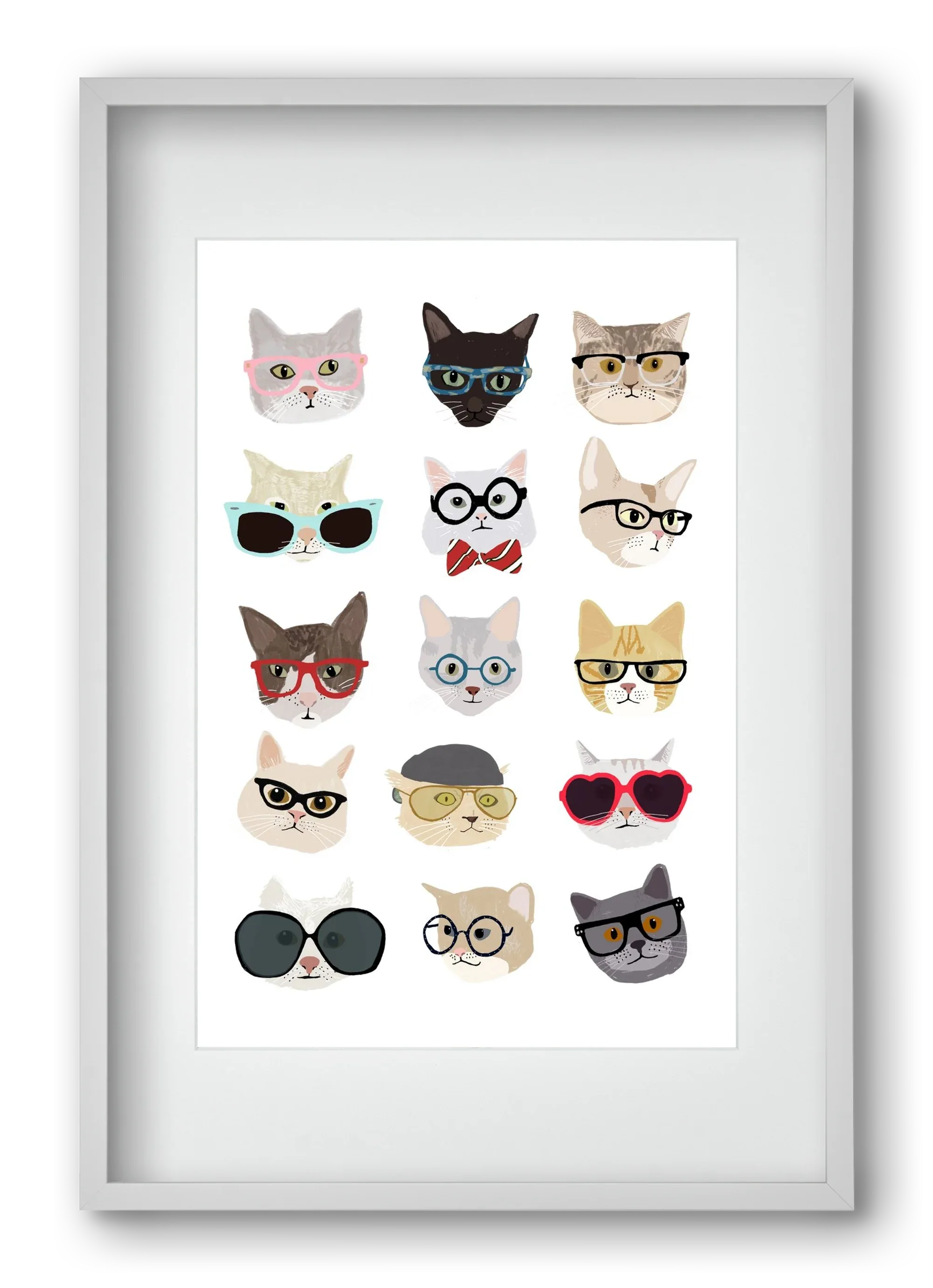 Cats in Glasses - artbridge
