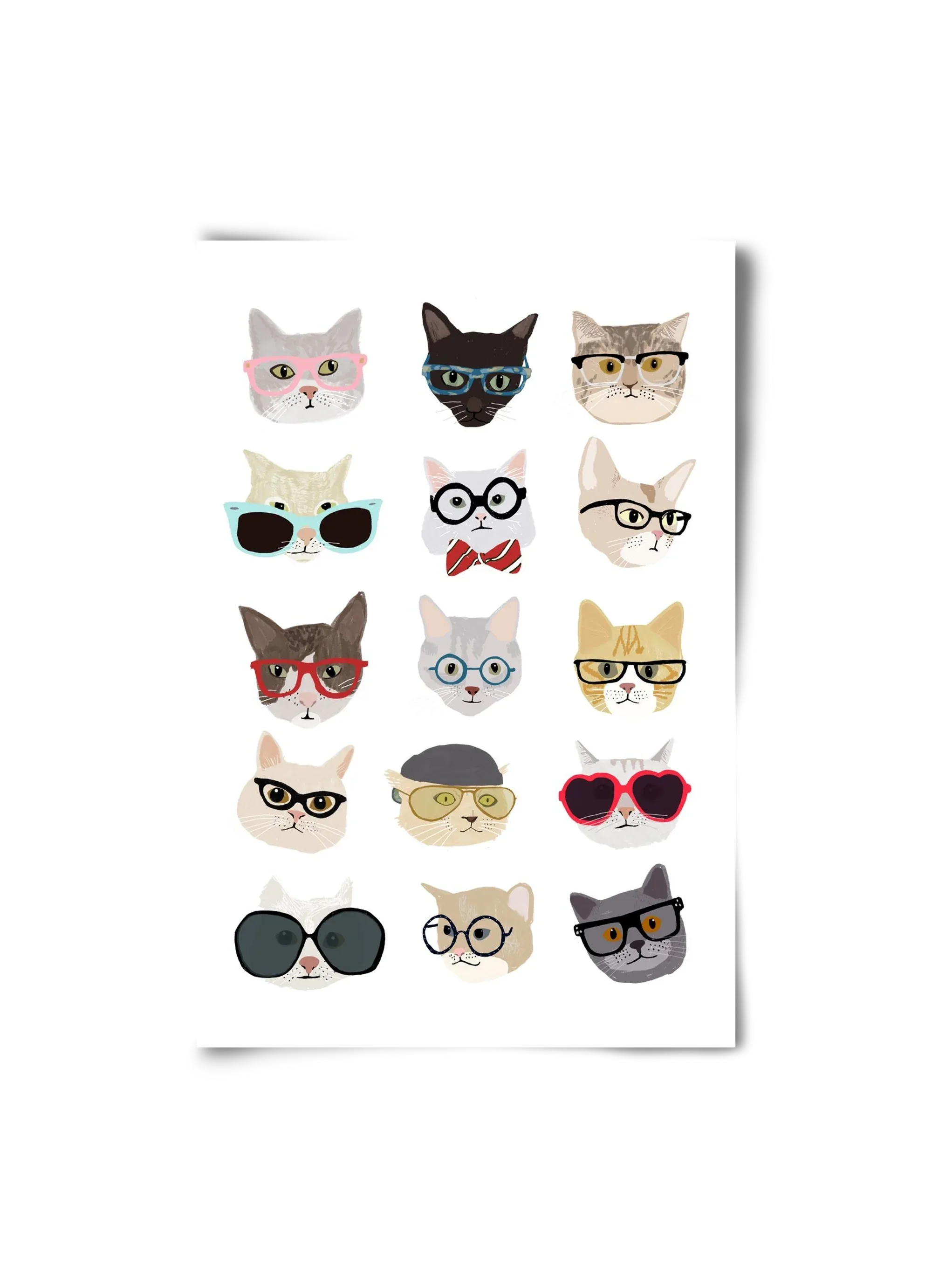 Cats in Glasses - artbridge
