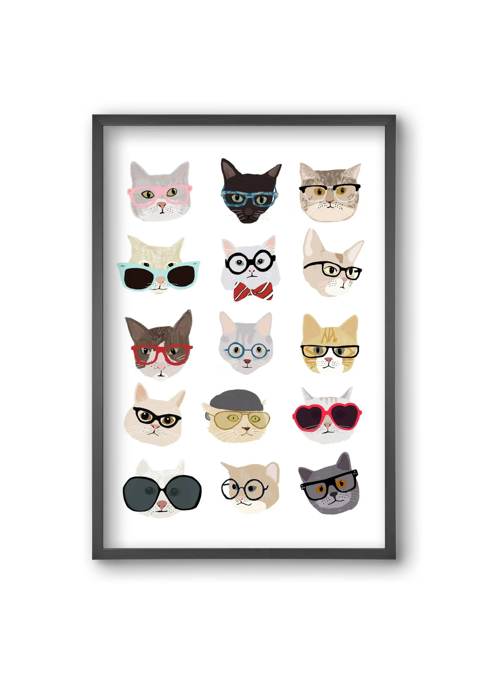 Cats in Glasses - artbridge