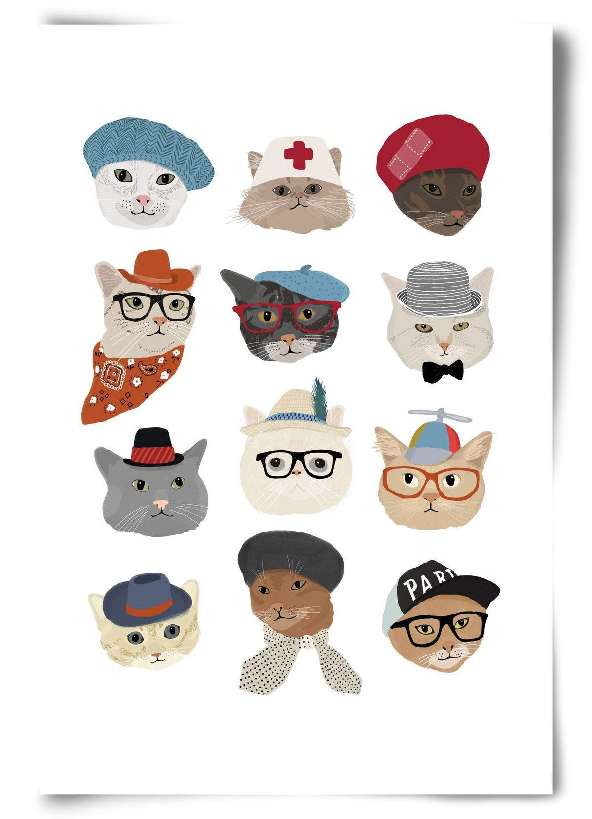 Cats in Hats - artbridge