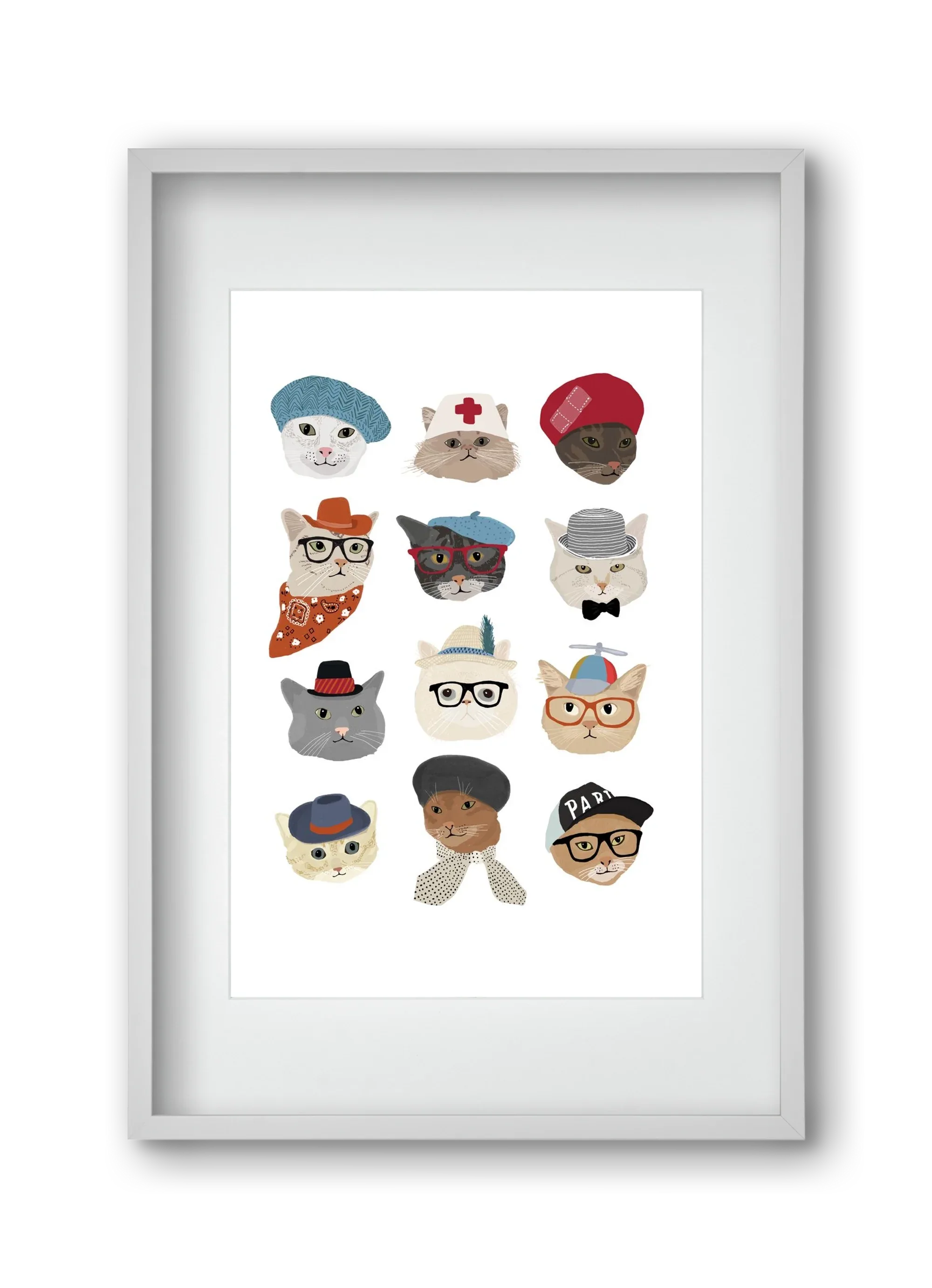 Cats in Hats - artbridge