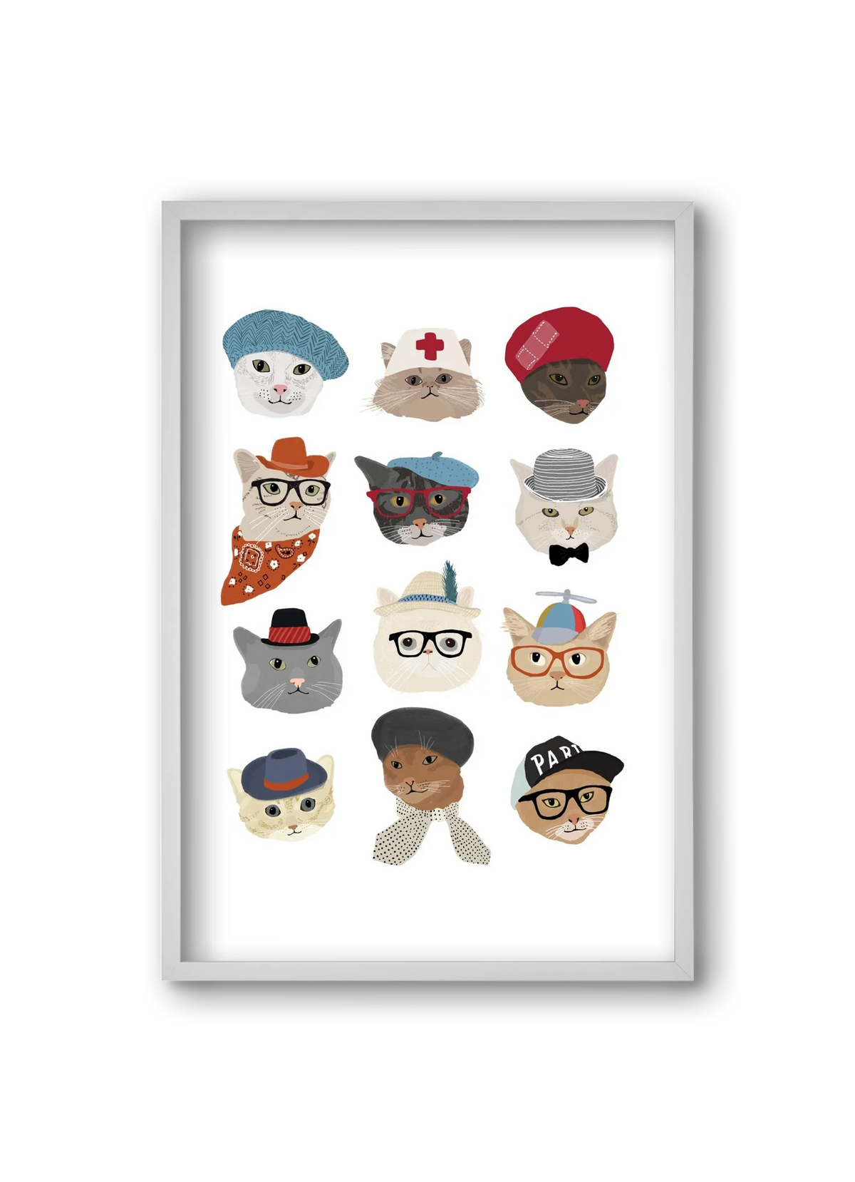 Cats in Hats - artbridge