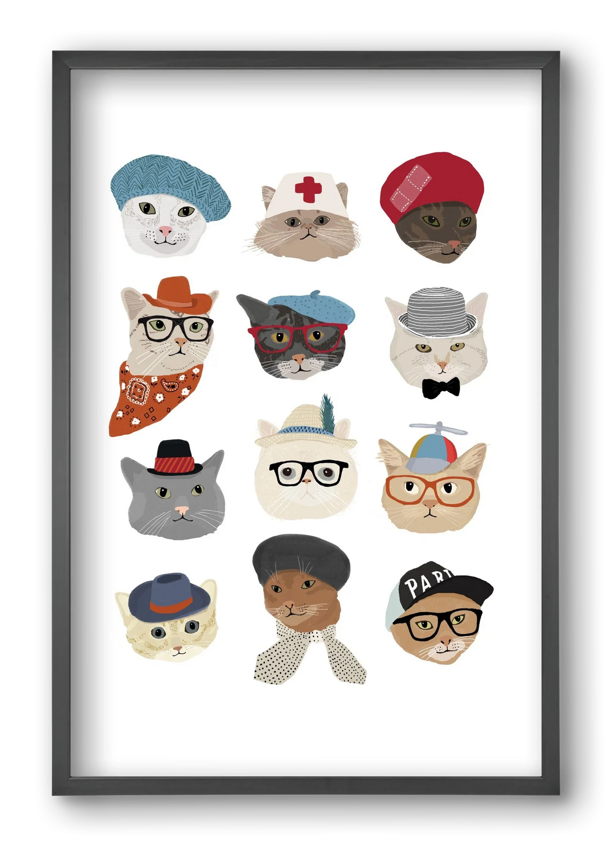 Cats in Hats - artbridge