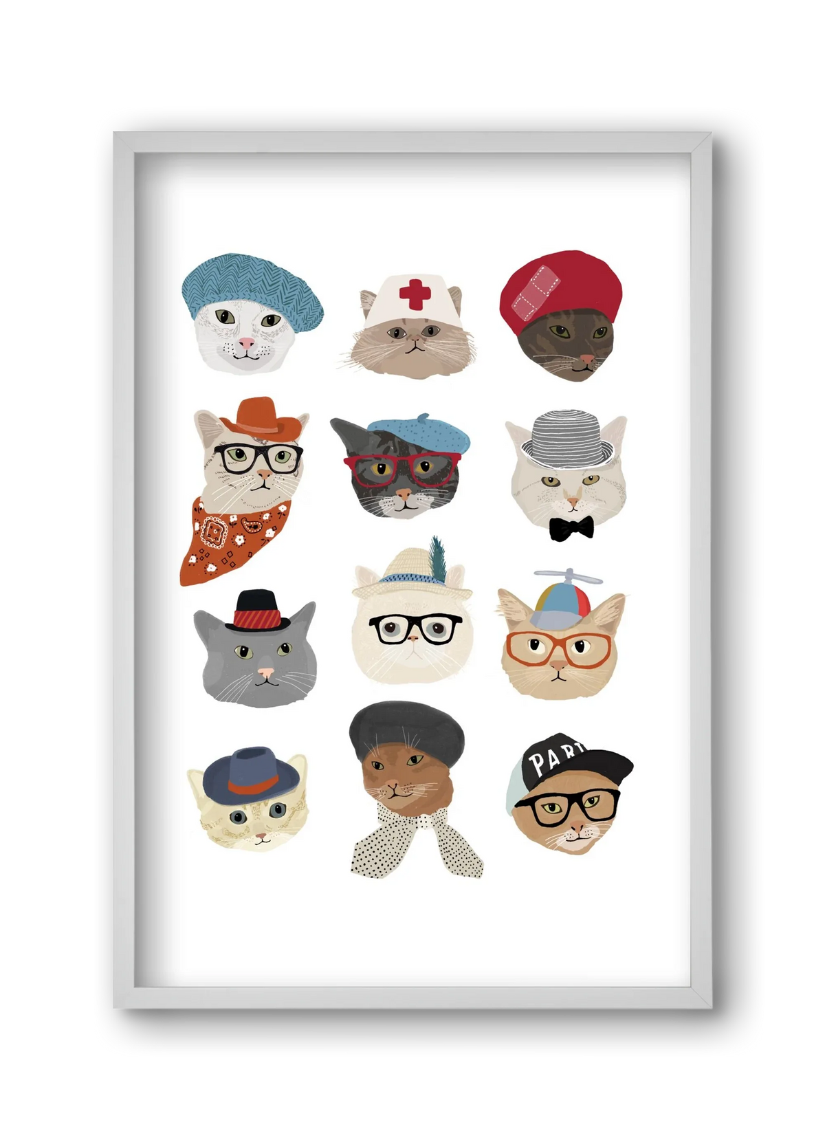 Cats in Hats - artbridge