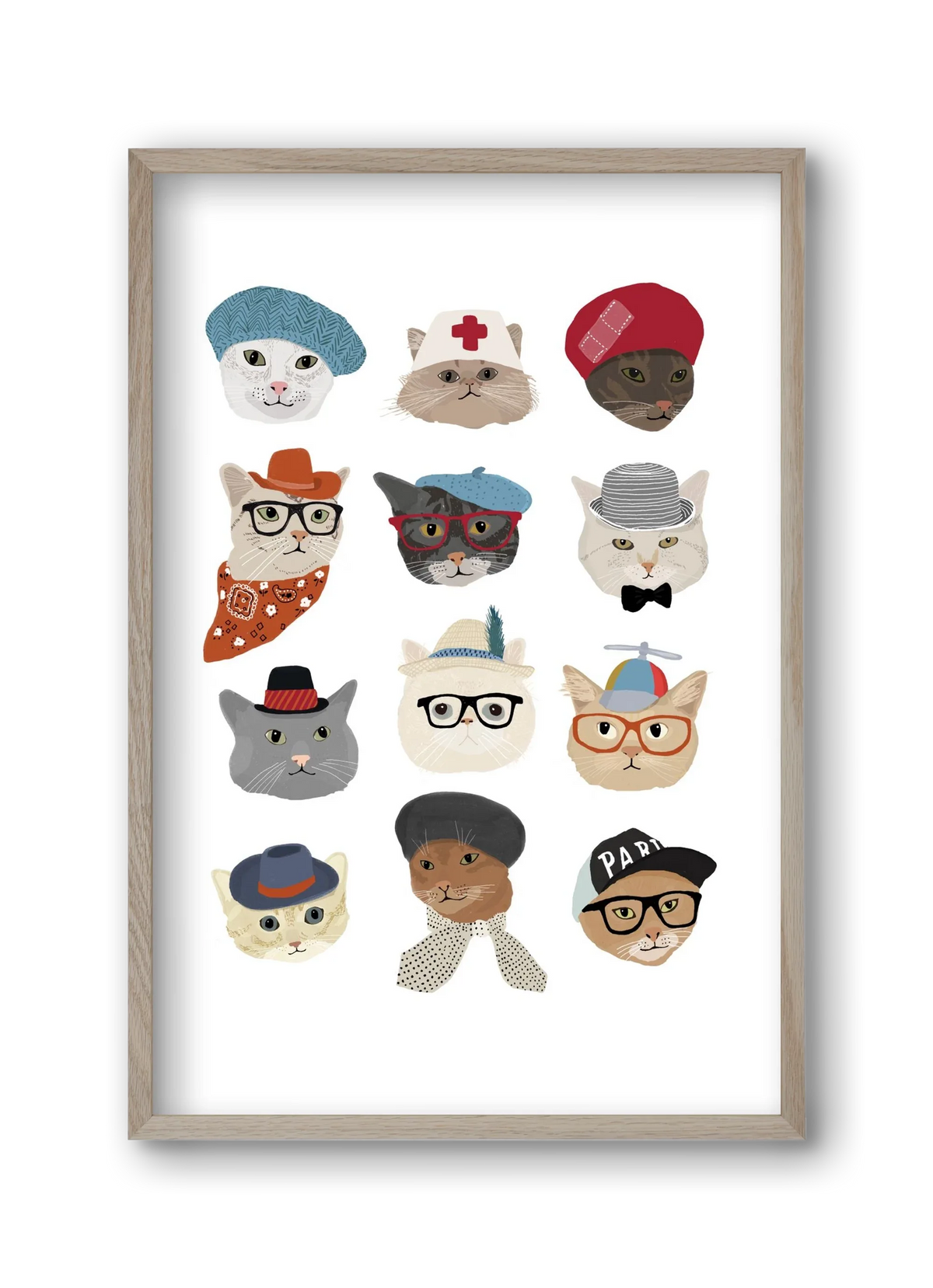 Cats in Hats - artbridge