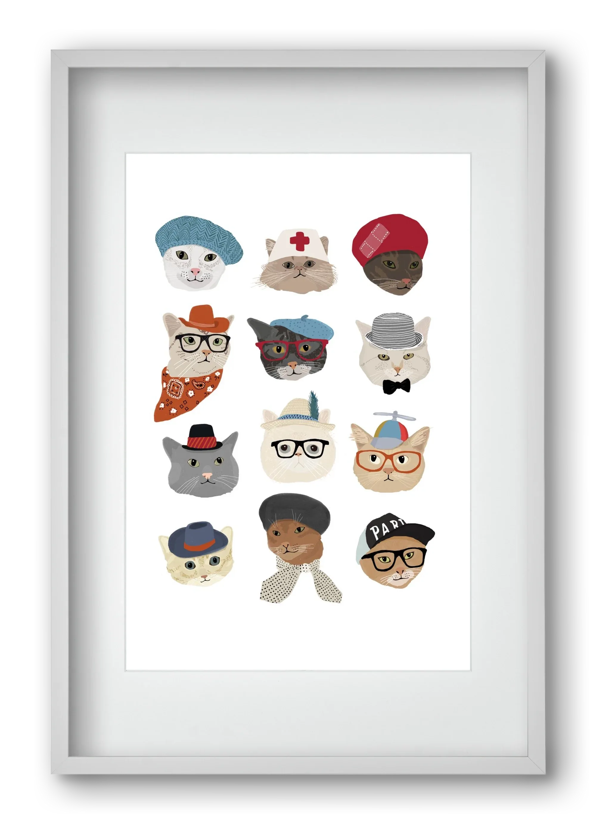 Cats in Hats - artbridge