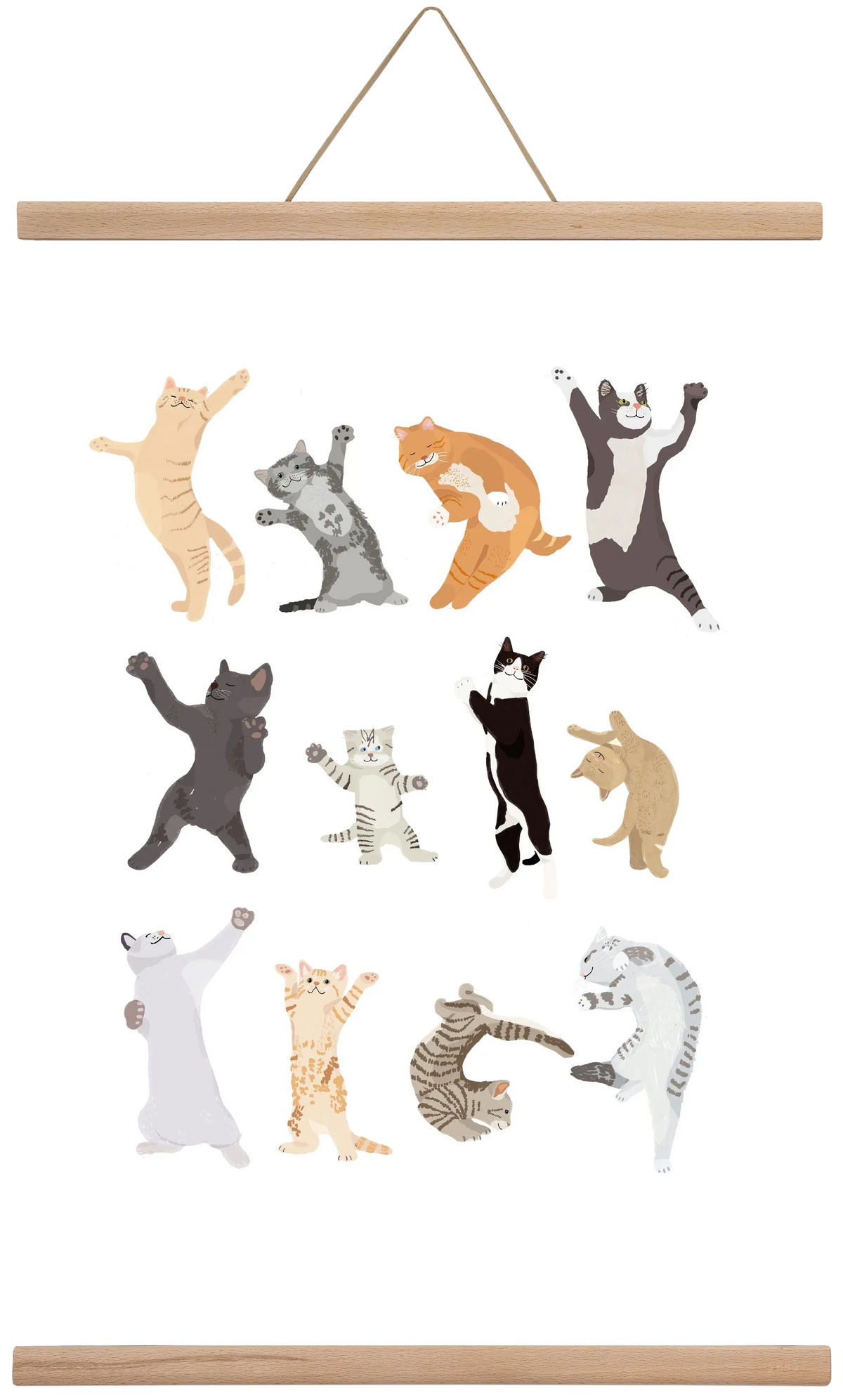 Dancing Cats - artbridge