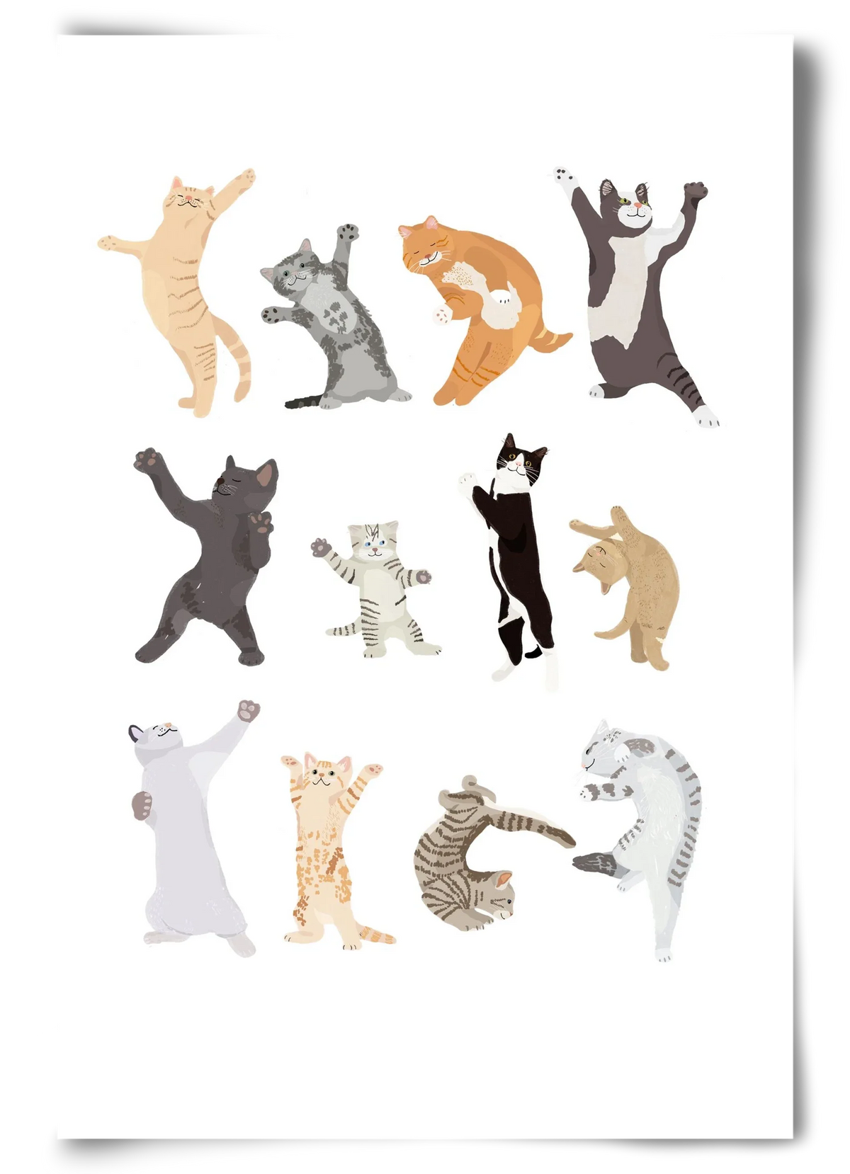 Dancing Cats - artbridge