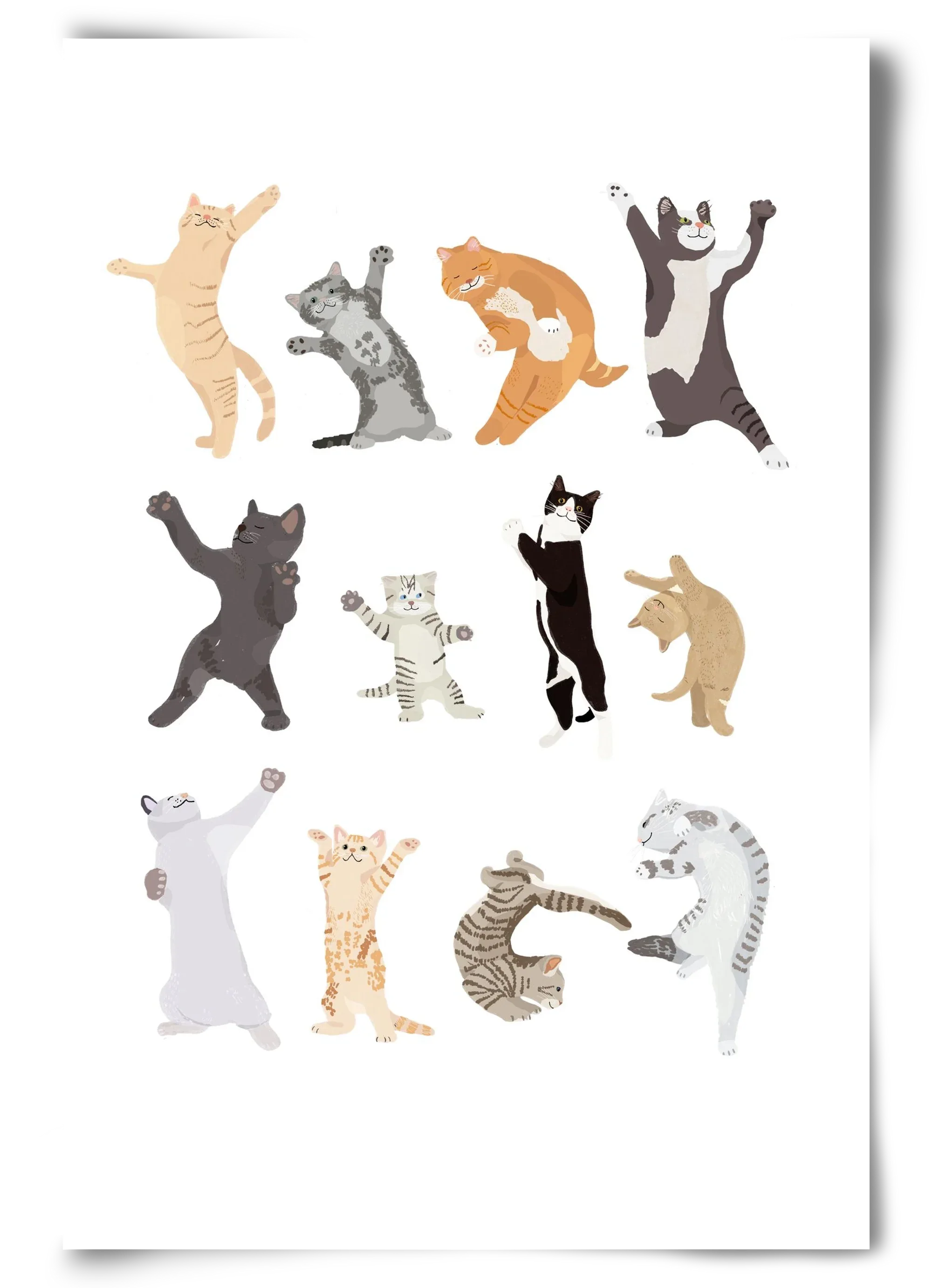Dancing Cats - artbridge