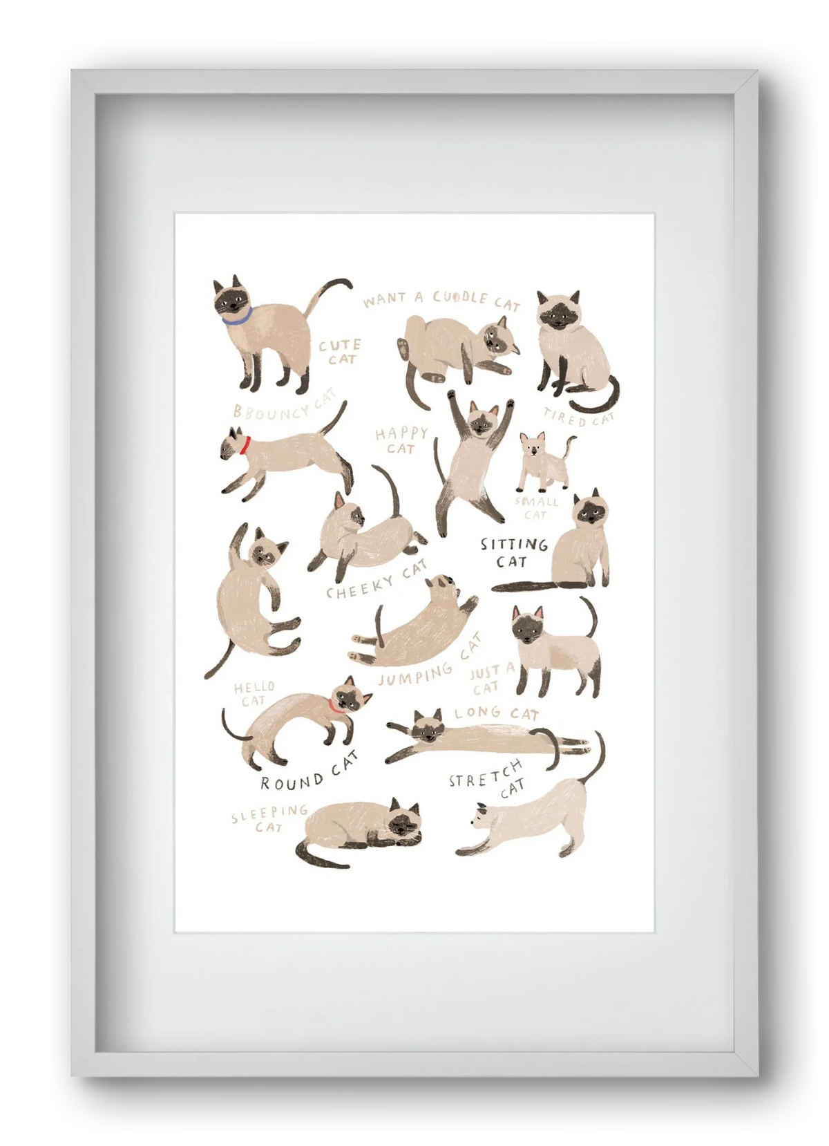 Siamese Cats - artbridge