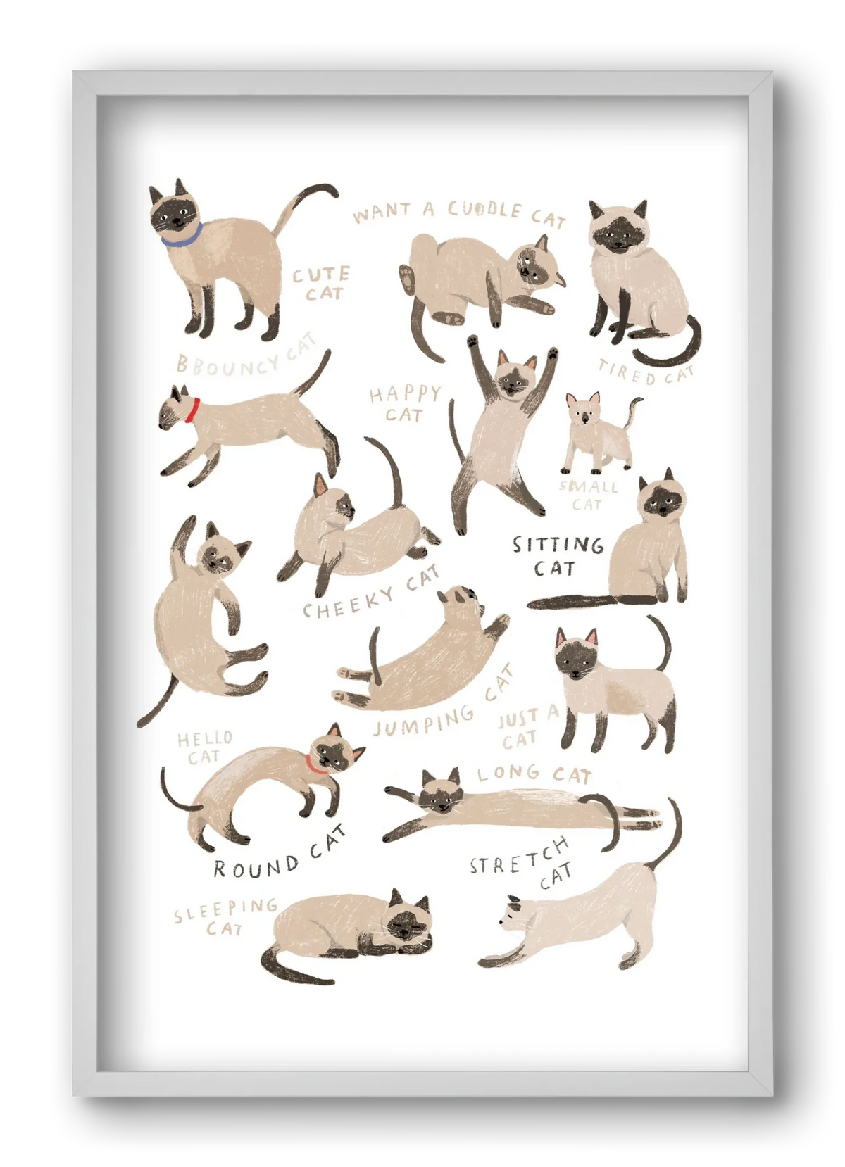 Siamese Cats - artbridge