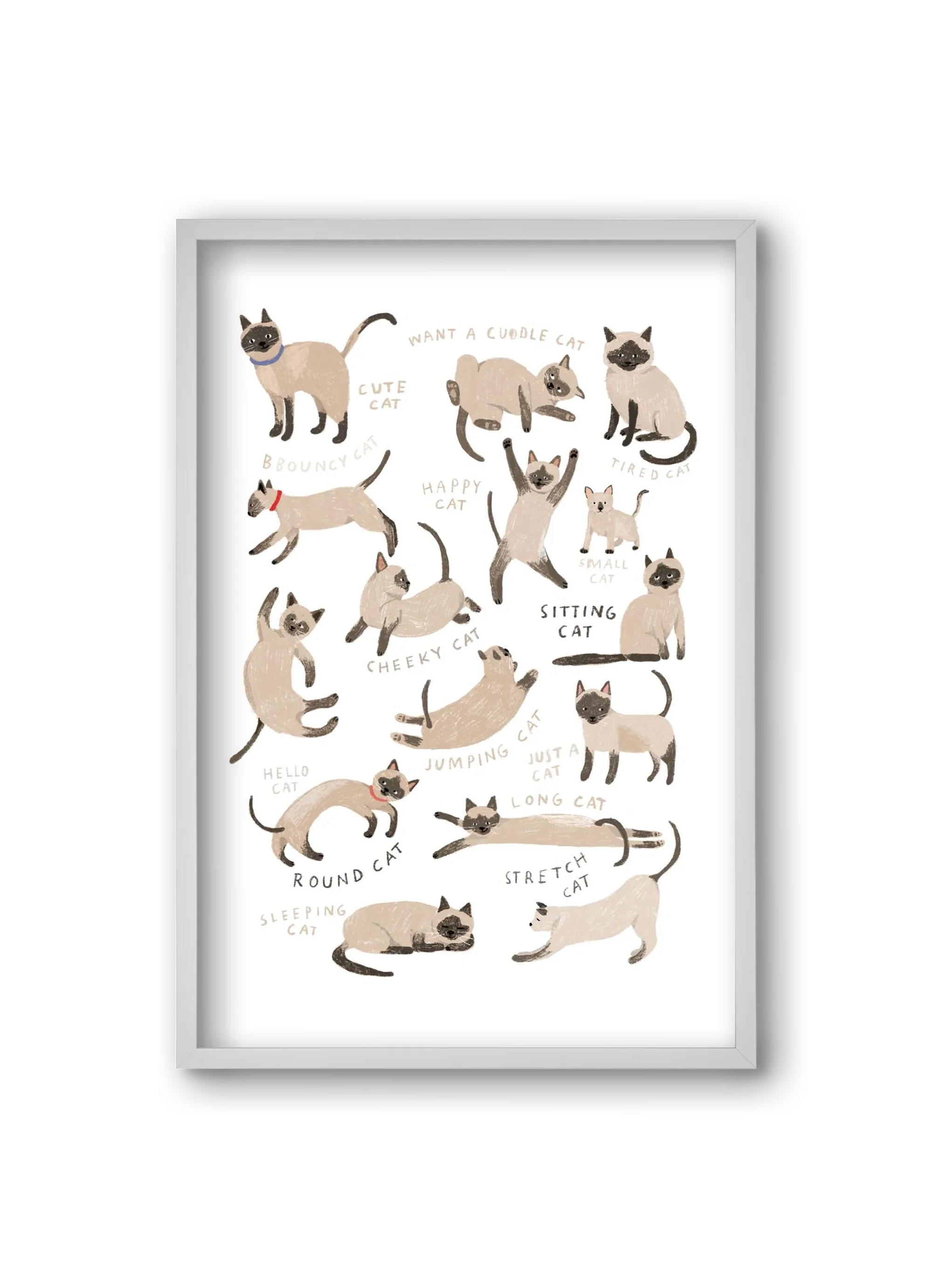Siamese Cats - artbridge