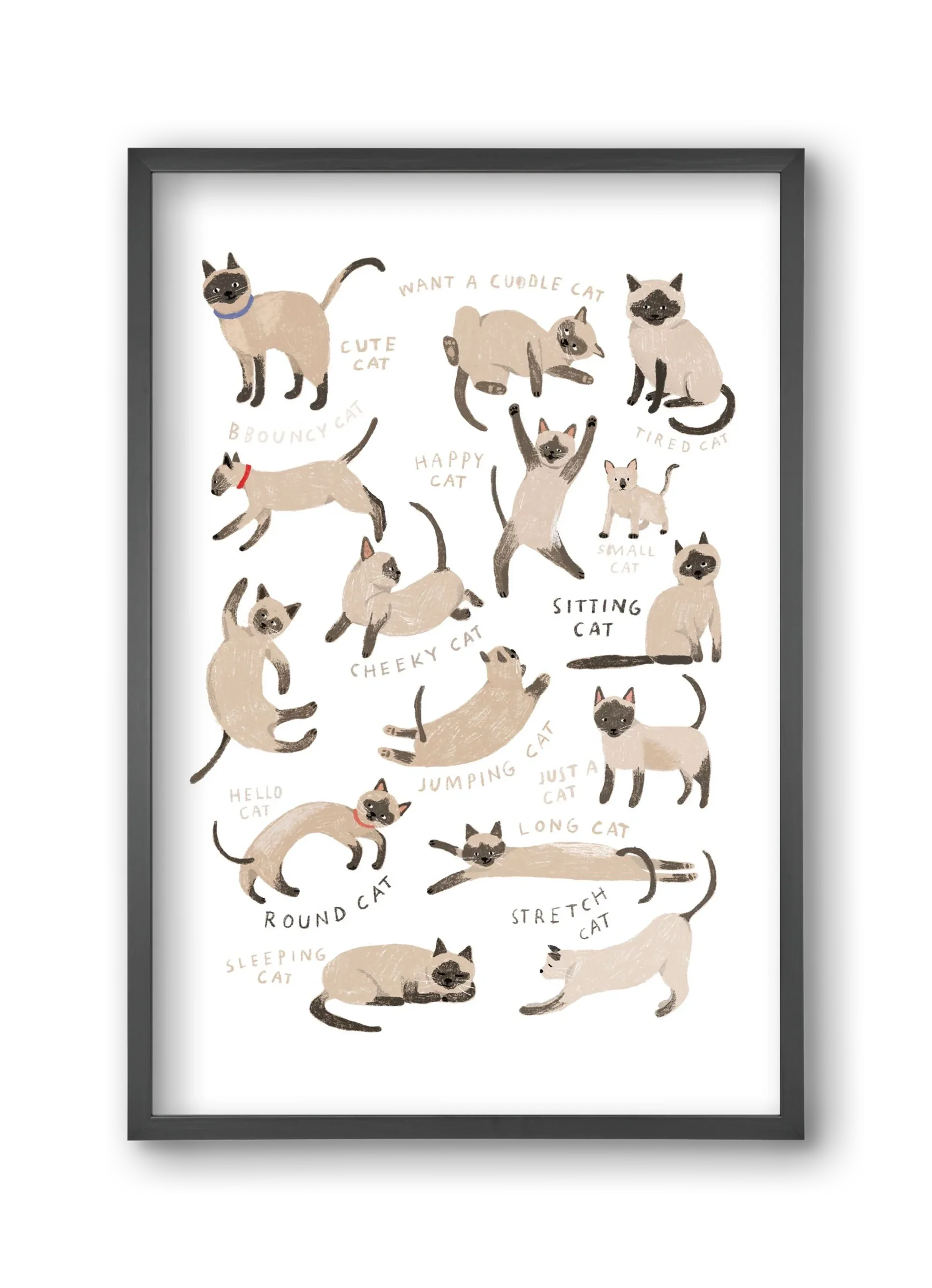 Siamese Cats - artbridge