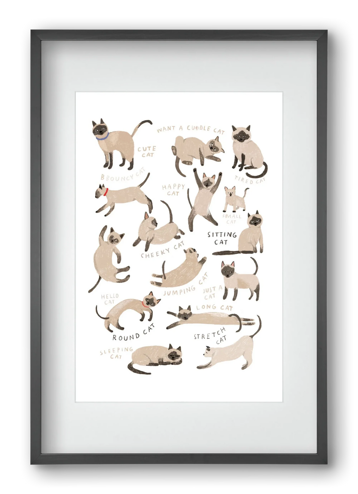Siamese Cats - artbridge