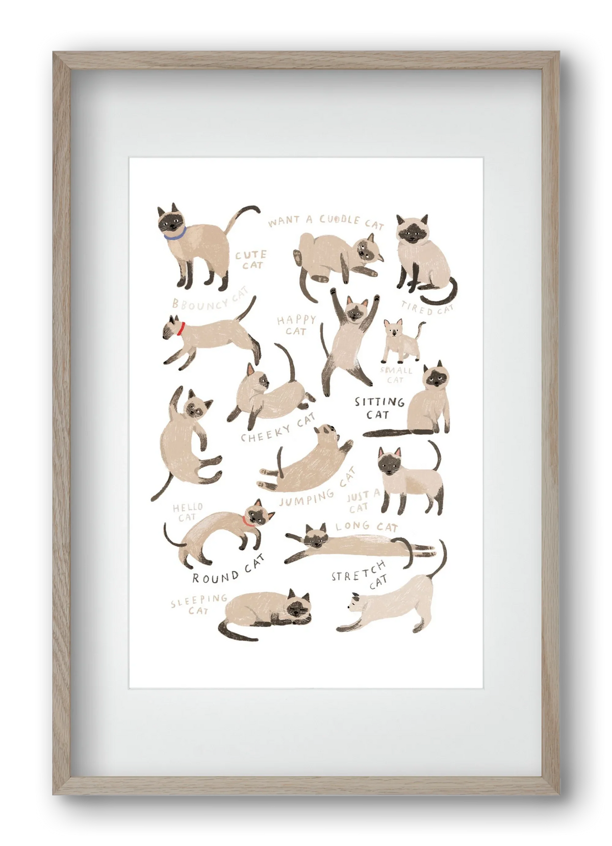 Siamese Cats - artbridge
