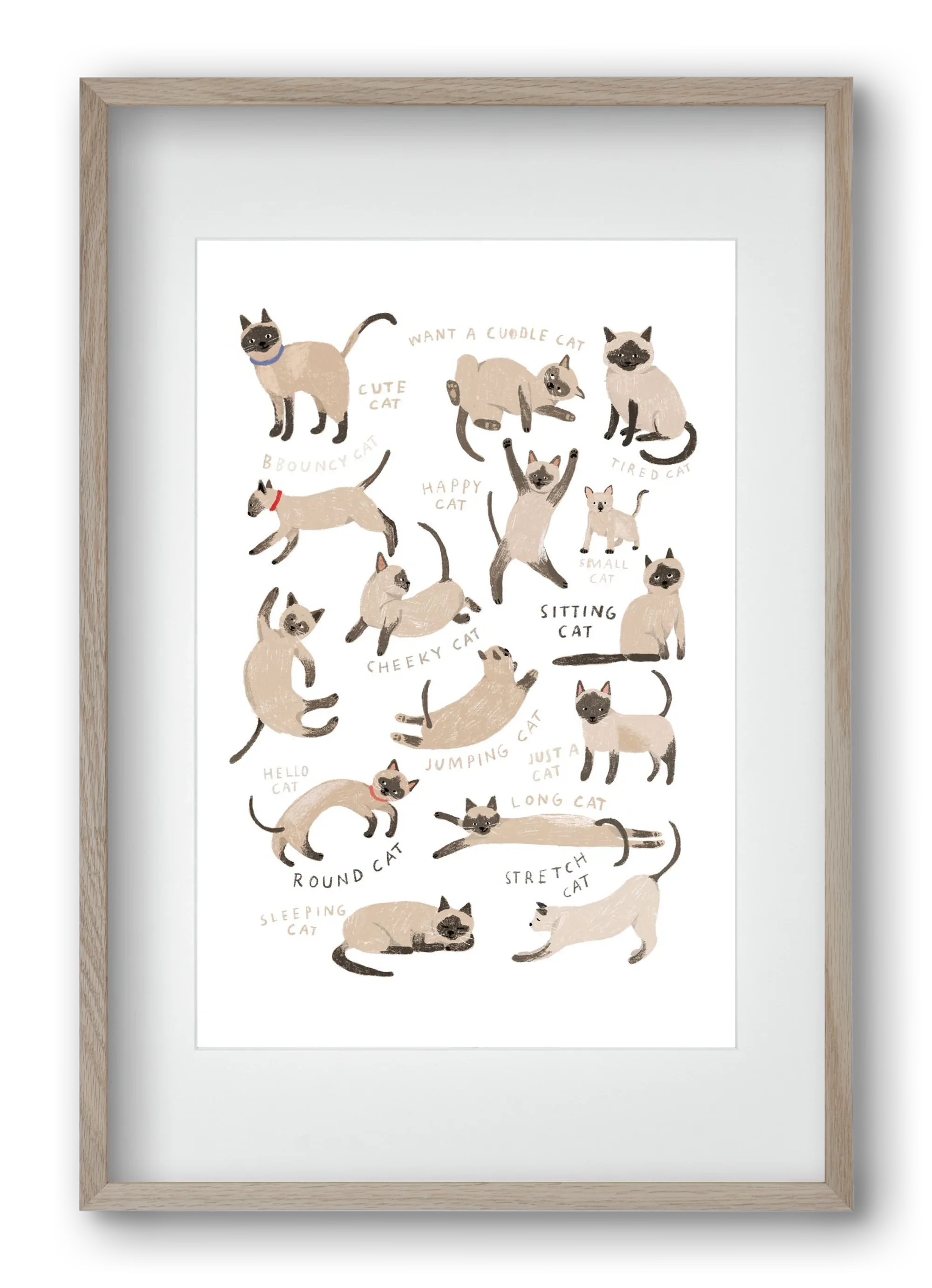 Siamese Cats - artbridge