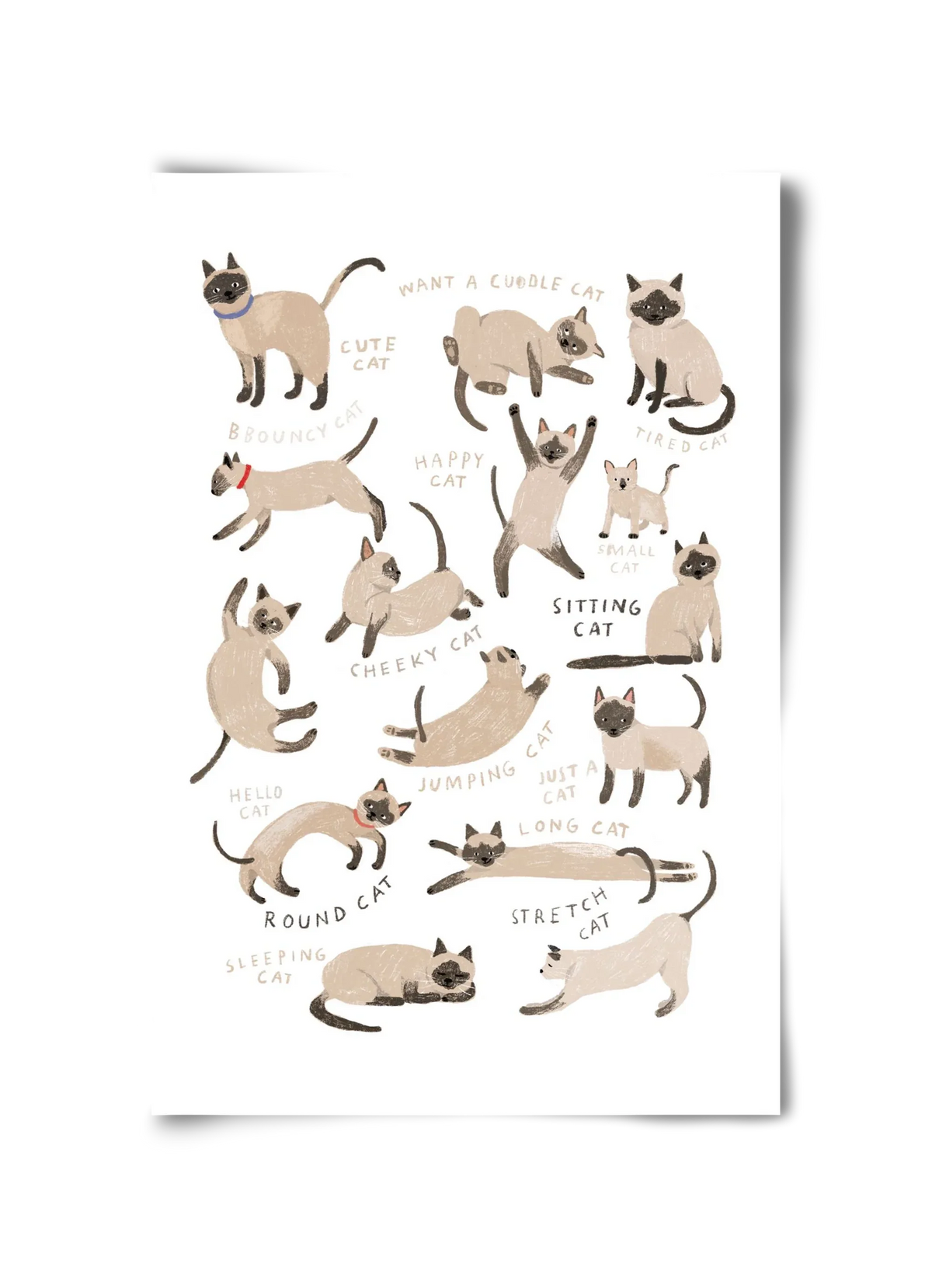 Siamese Cats - artbridge