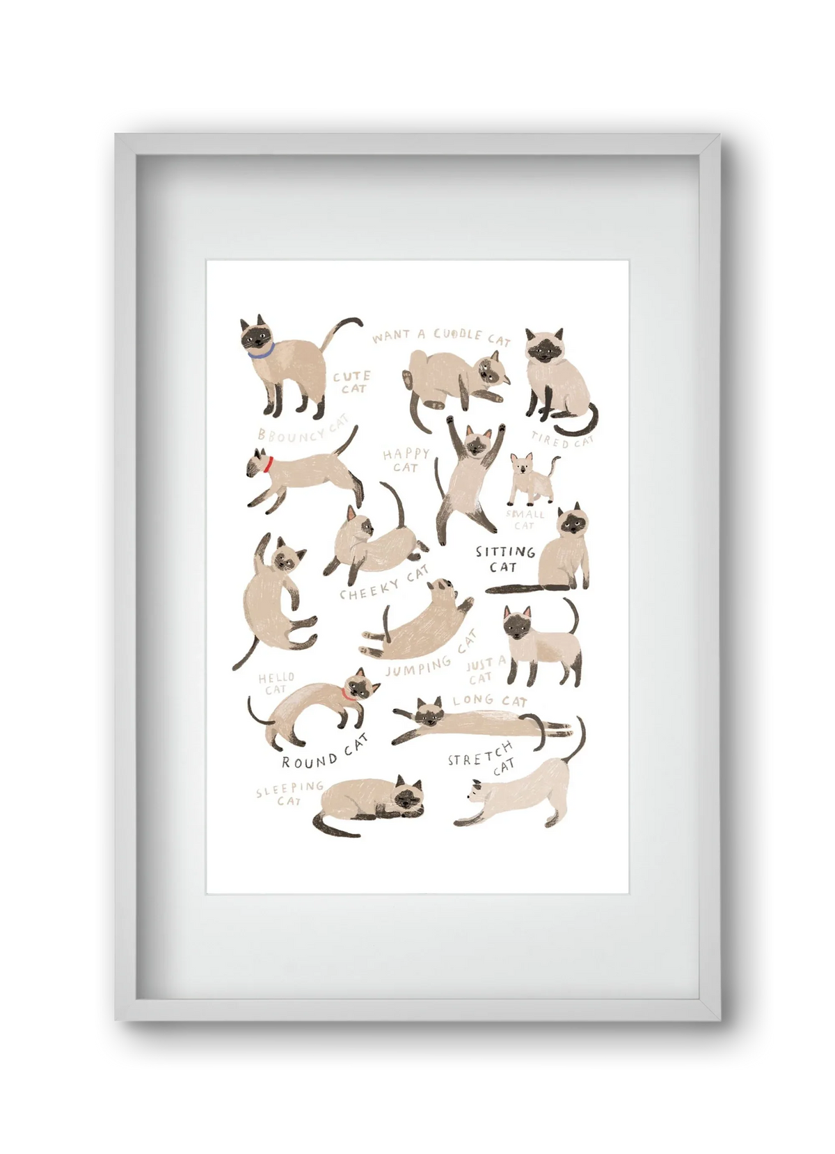 Siamese Cats - artbridge