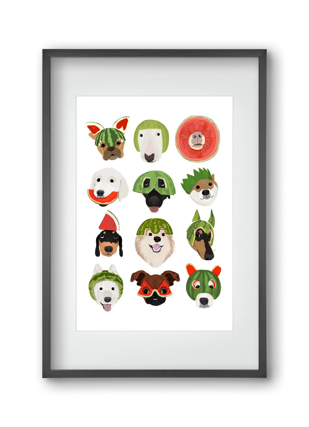 Watermelon dogs - artbridge