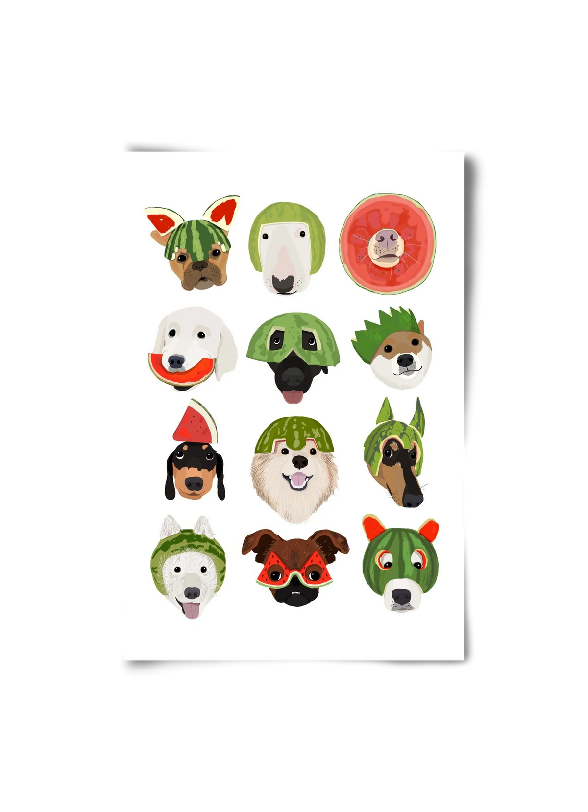 Watermelon dogs - artbridge