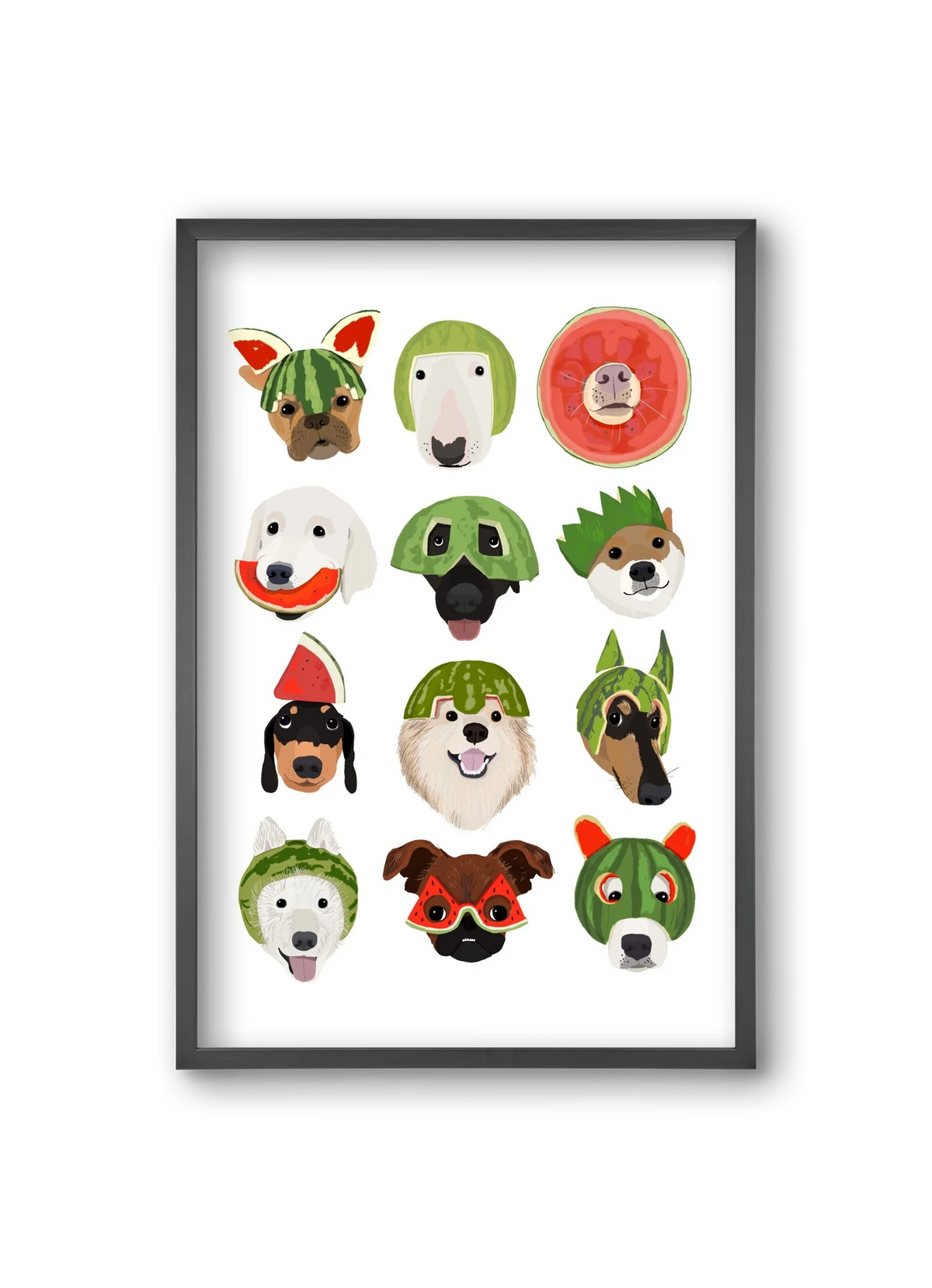 Watermelon dogs - artbridge
