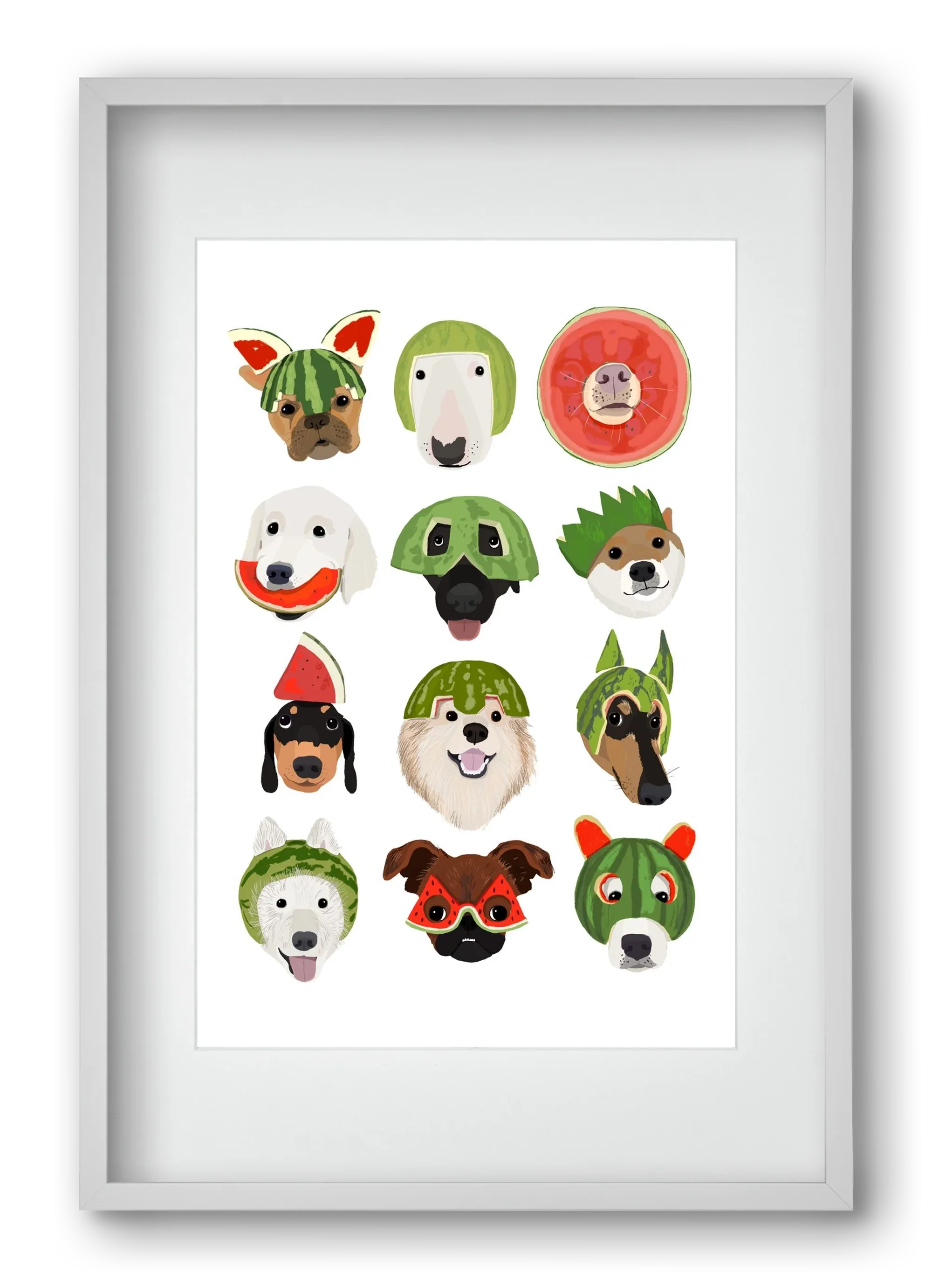 Watermelon dogs - artbridge