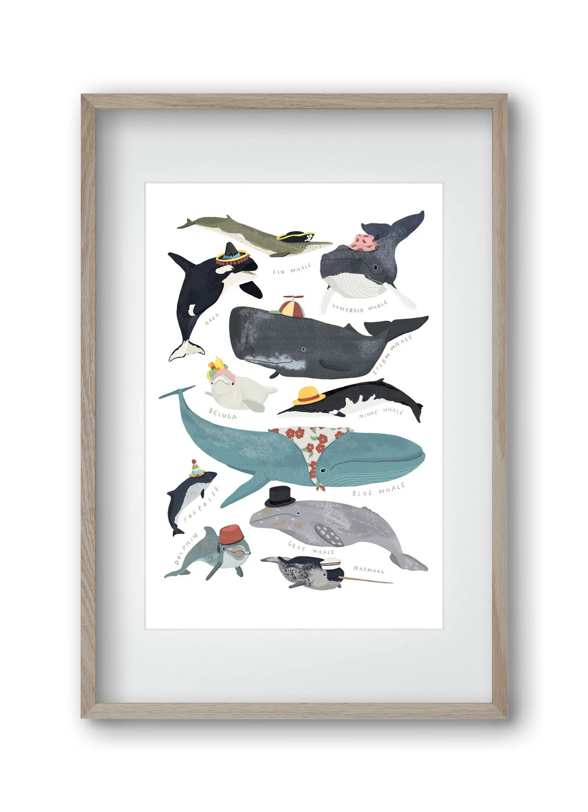 Whales in hats - artbridge