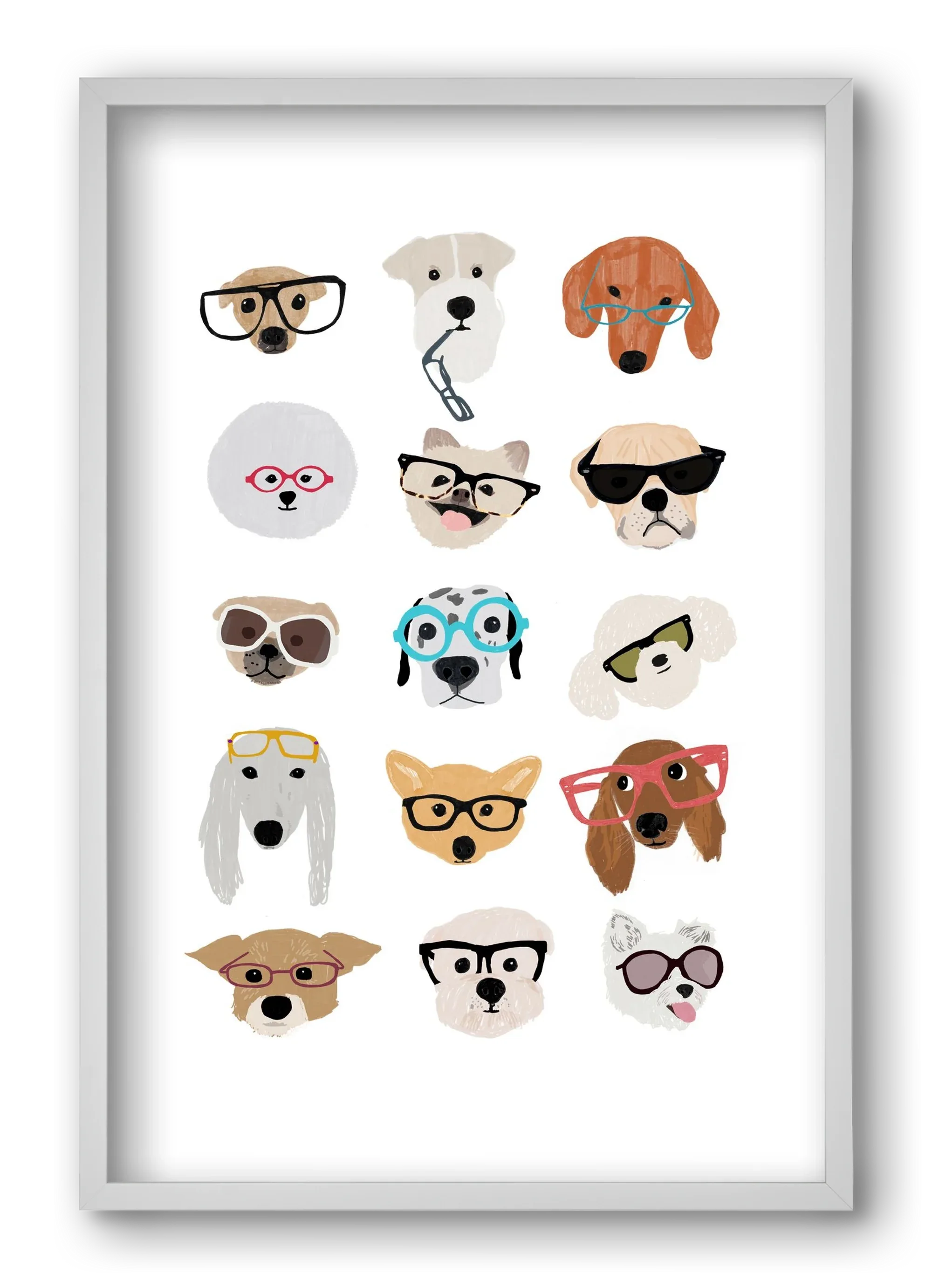 Dogs in Glasses - artbridge